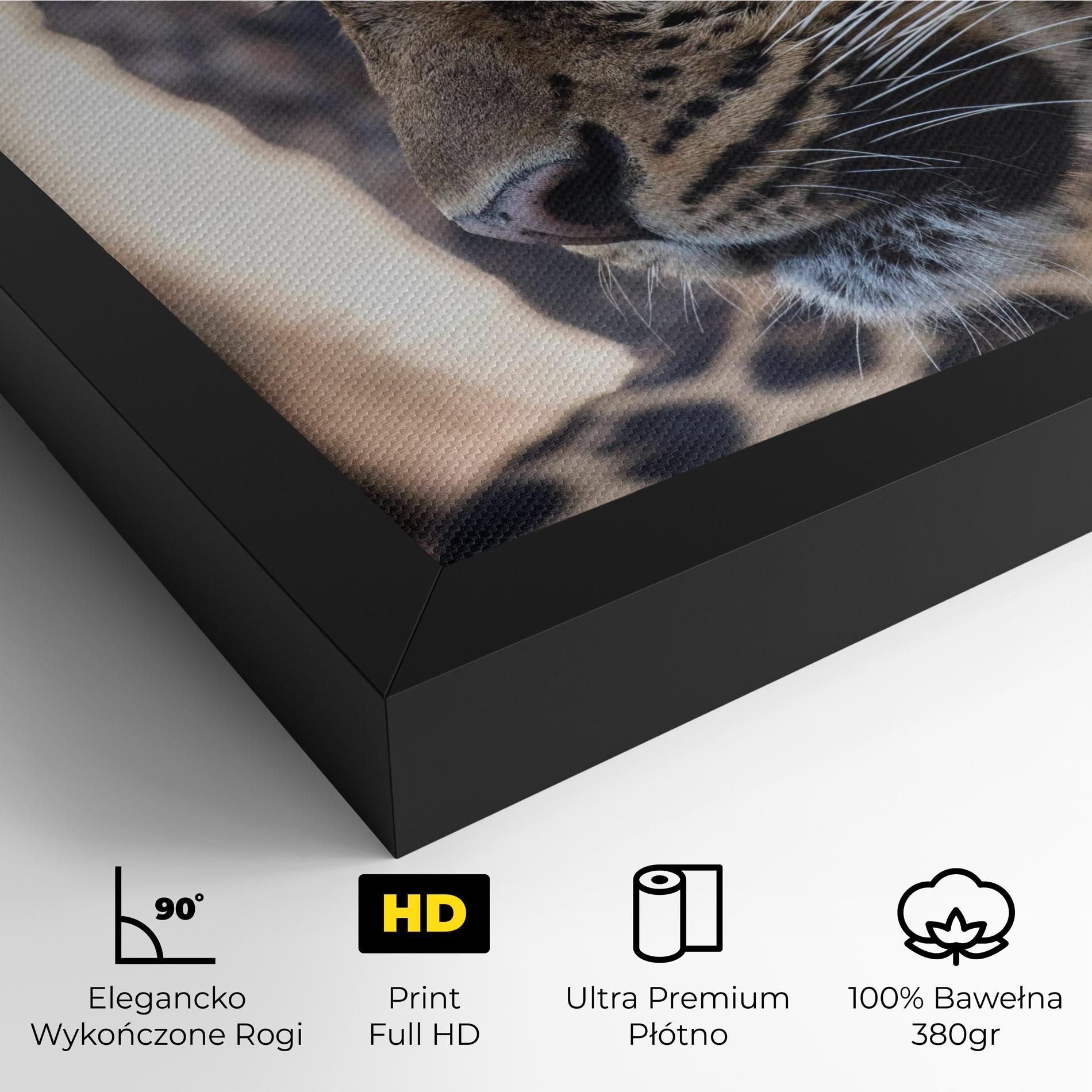 Obraz na Płótnie Blue Tiger mockup 4