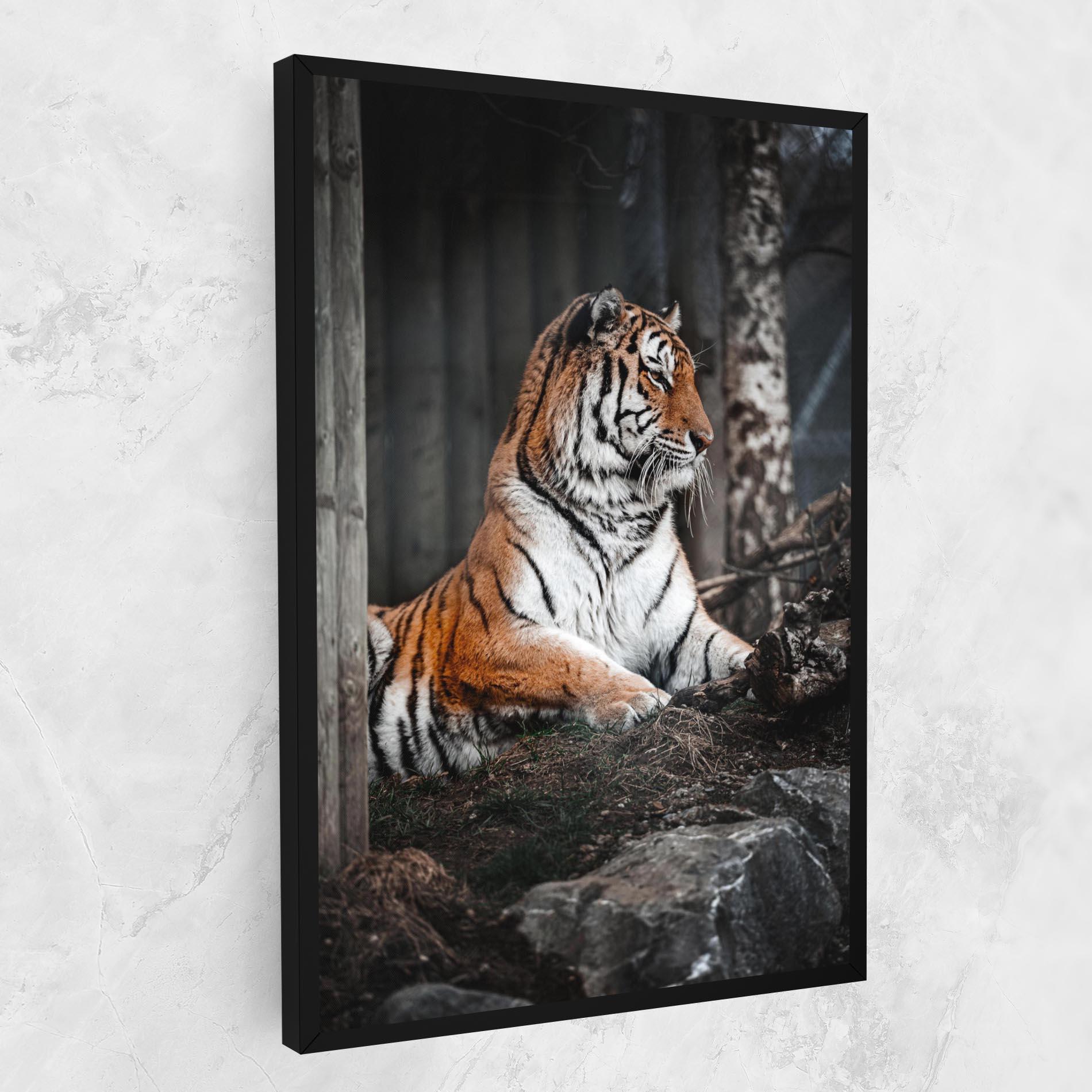 Obraz na Płótnie Forest Tiger mockup 1