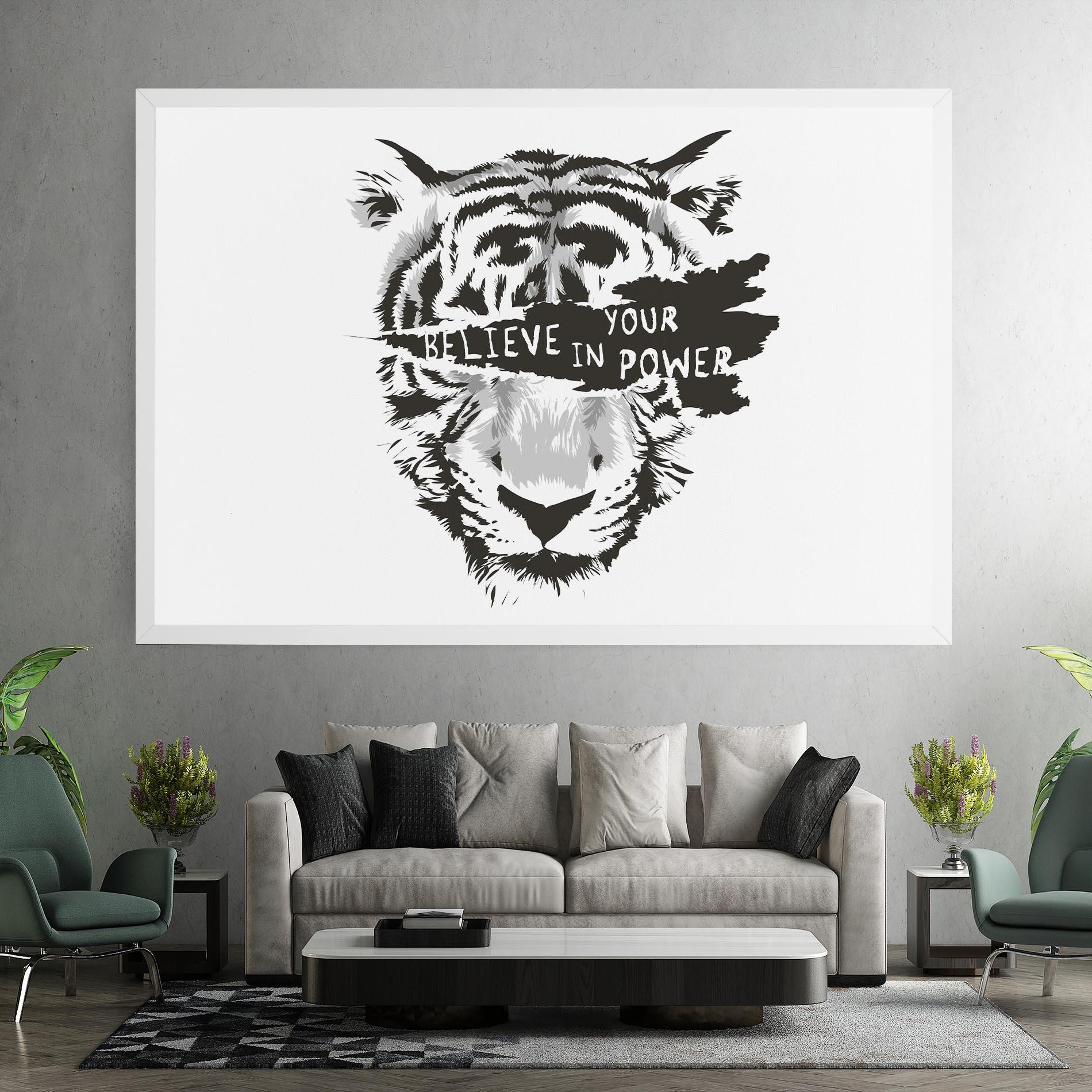 Obraz na Płótnie Belive In Your Power mockup 7