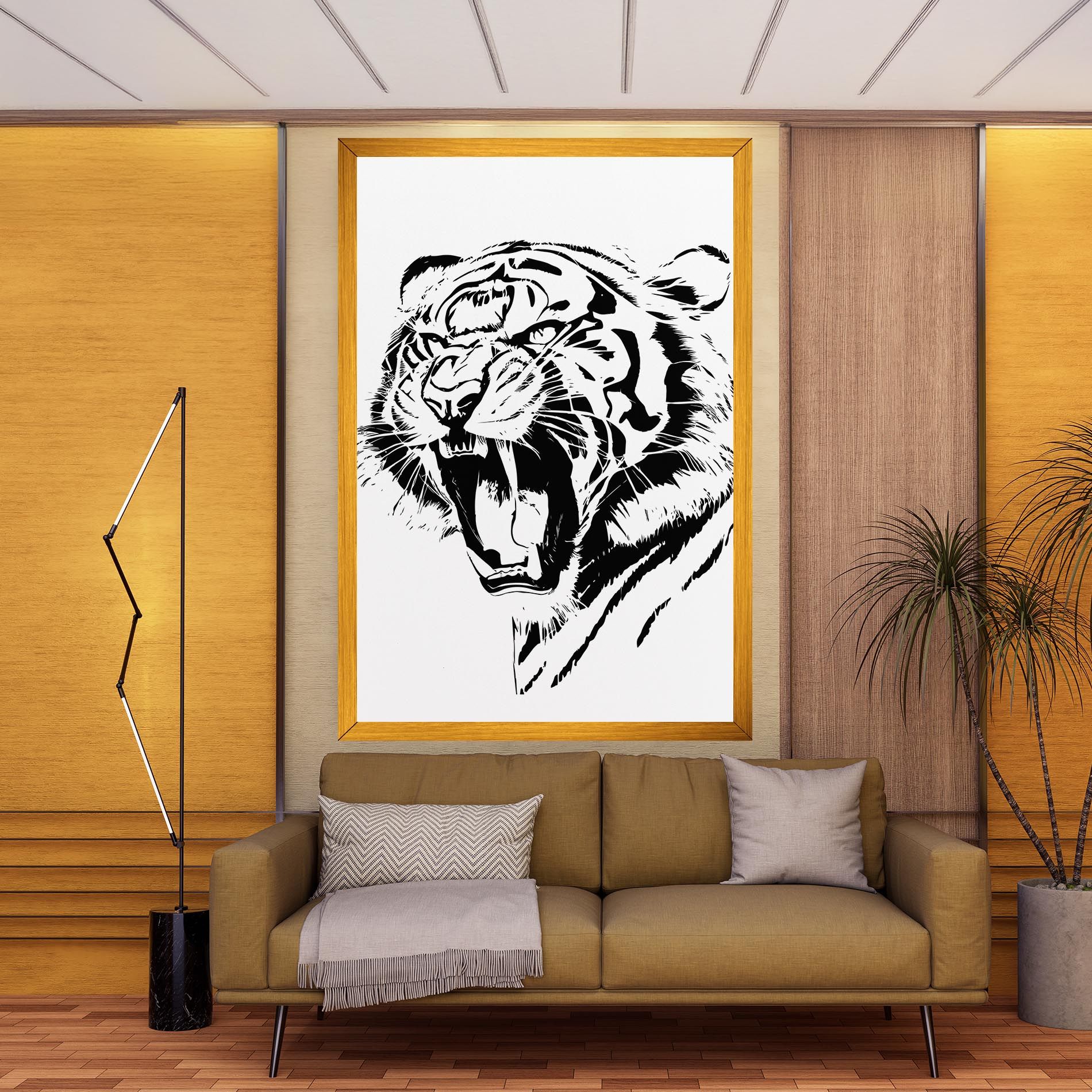 Roaring Tiger mockup 9