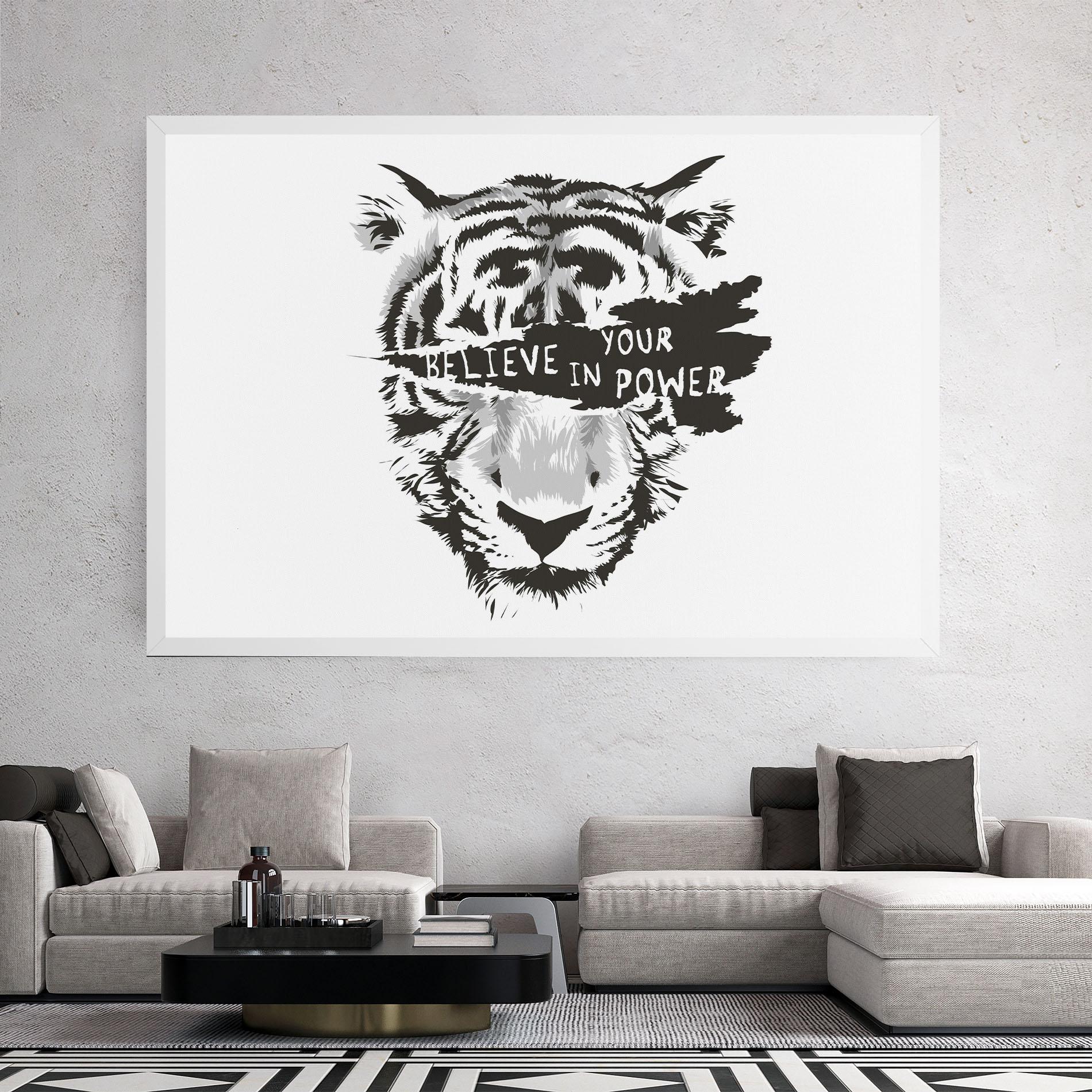 Obraz na Płótnie Belive In Your Power mockup 2