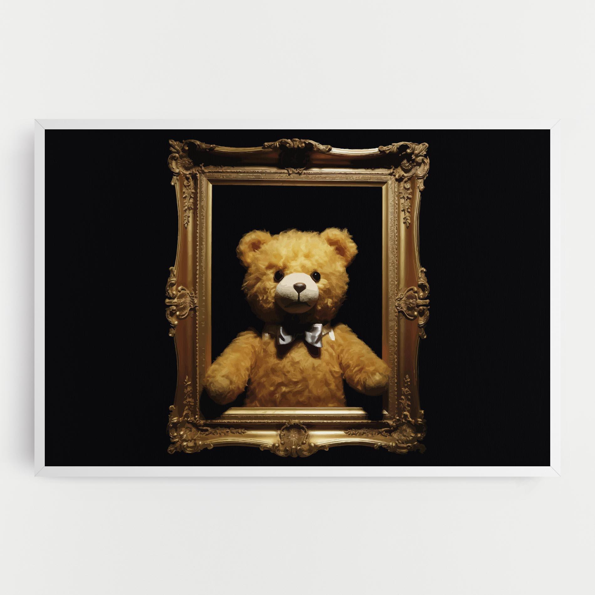 Obraz na Płótnie Frame Bear mockup 0