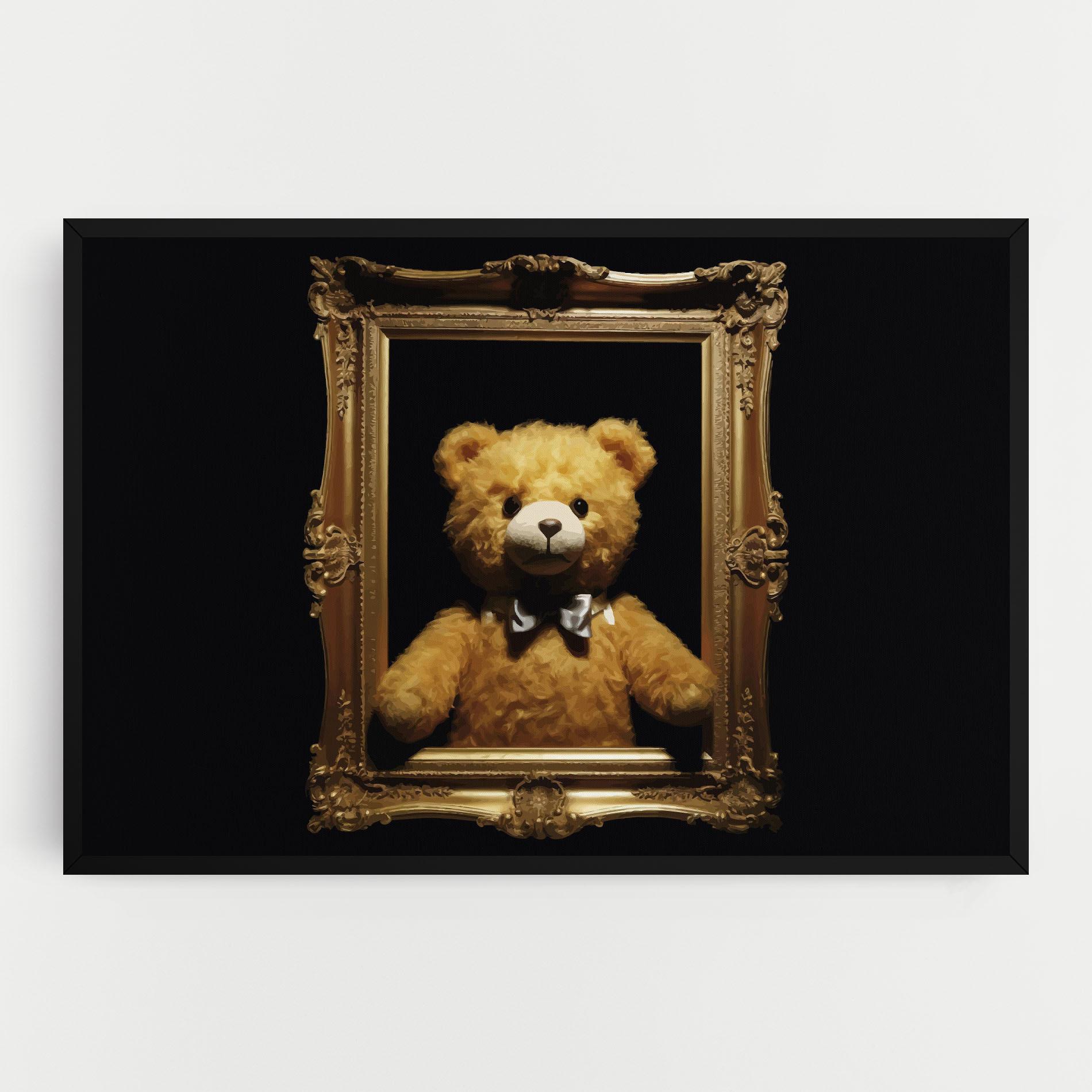 Obraz na Płótnie Frame Bear mockup 0