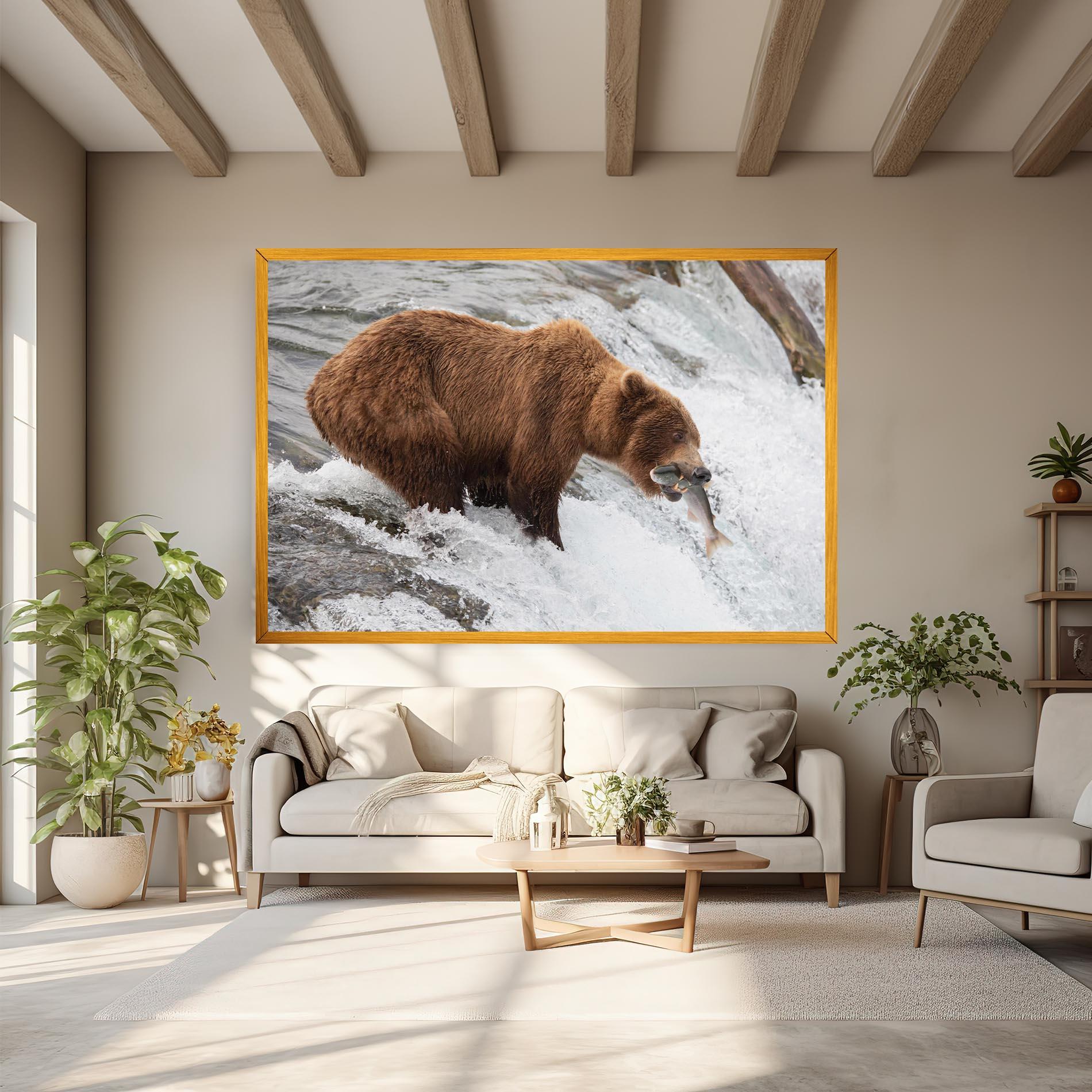 Obraz na Płótnie Bear Hunting mockup 6