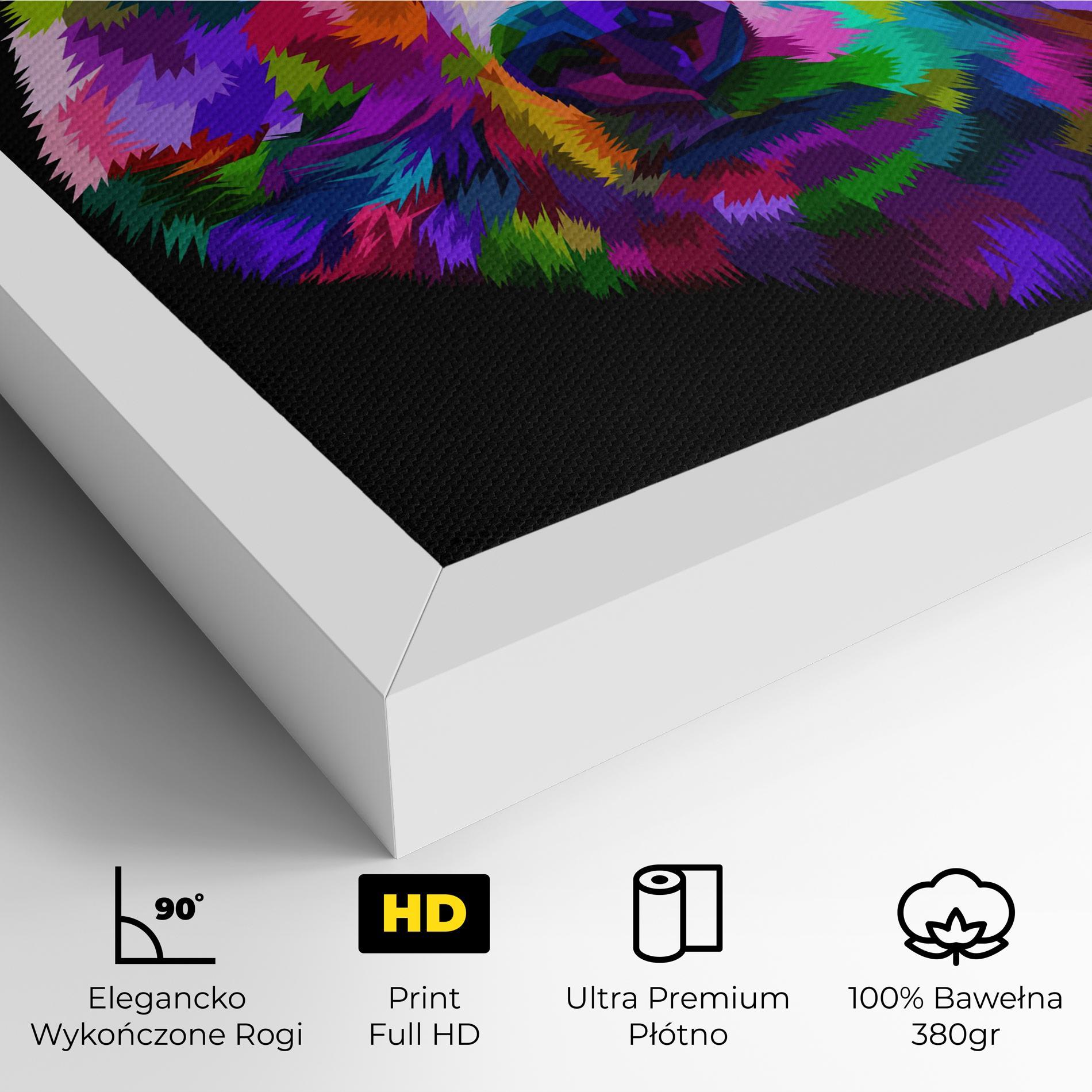 Obraz na Płótnie Bear Head Art mockup 4