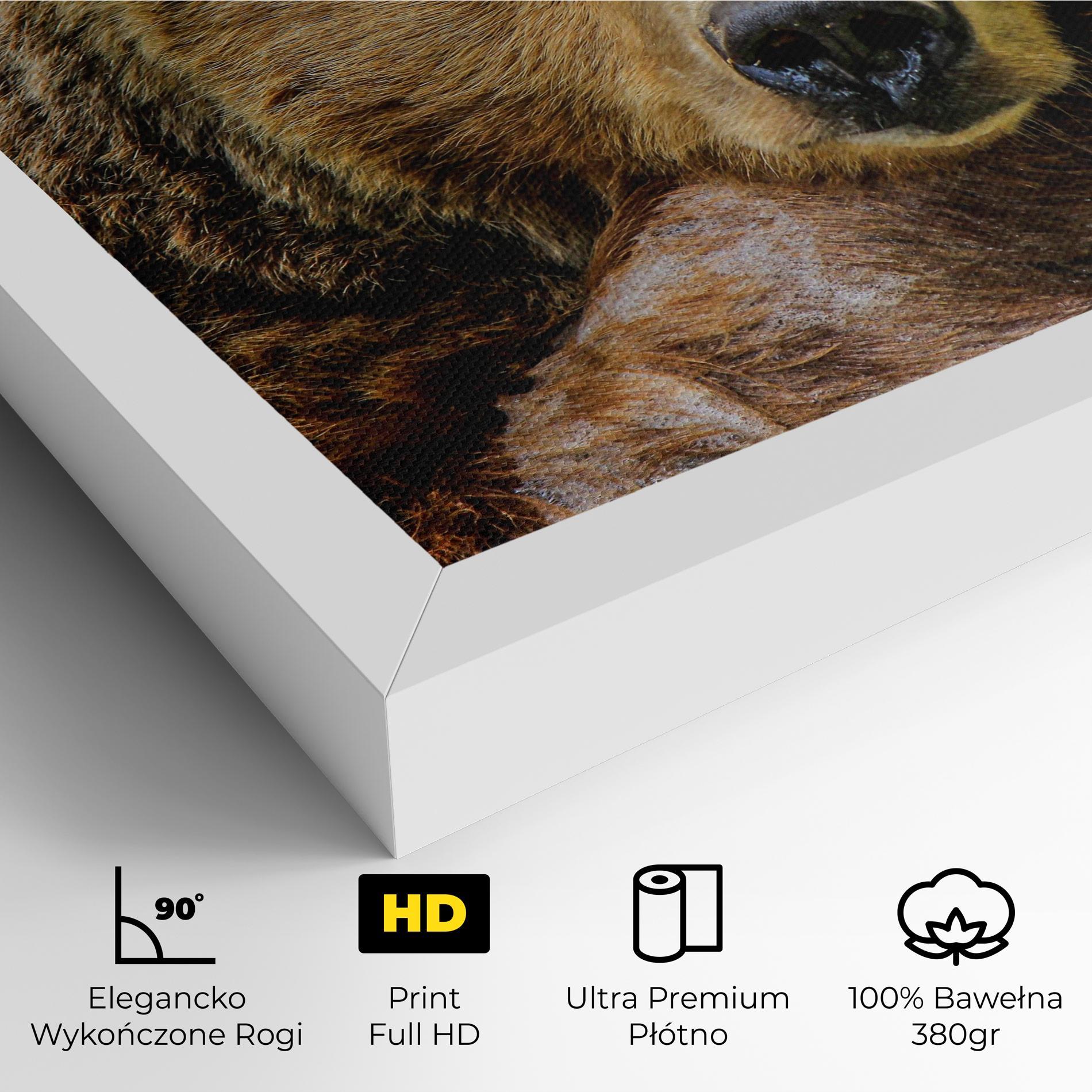 Obraz na Płótnie Bear mockup 4