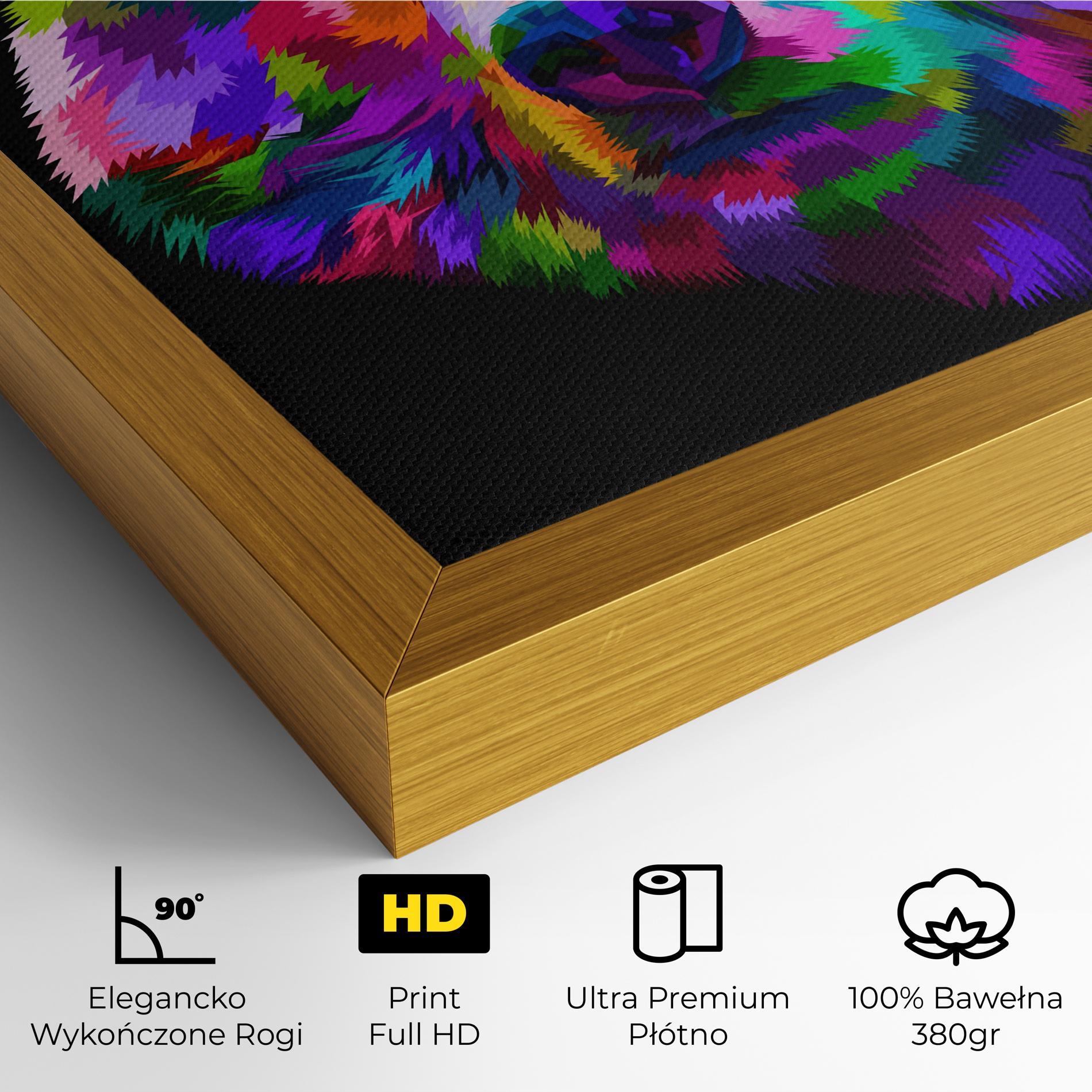 Obraz na Płótnie Bear Head Art mockup 4