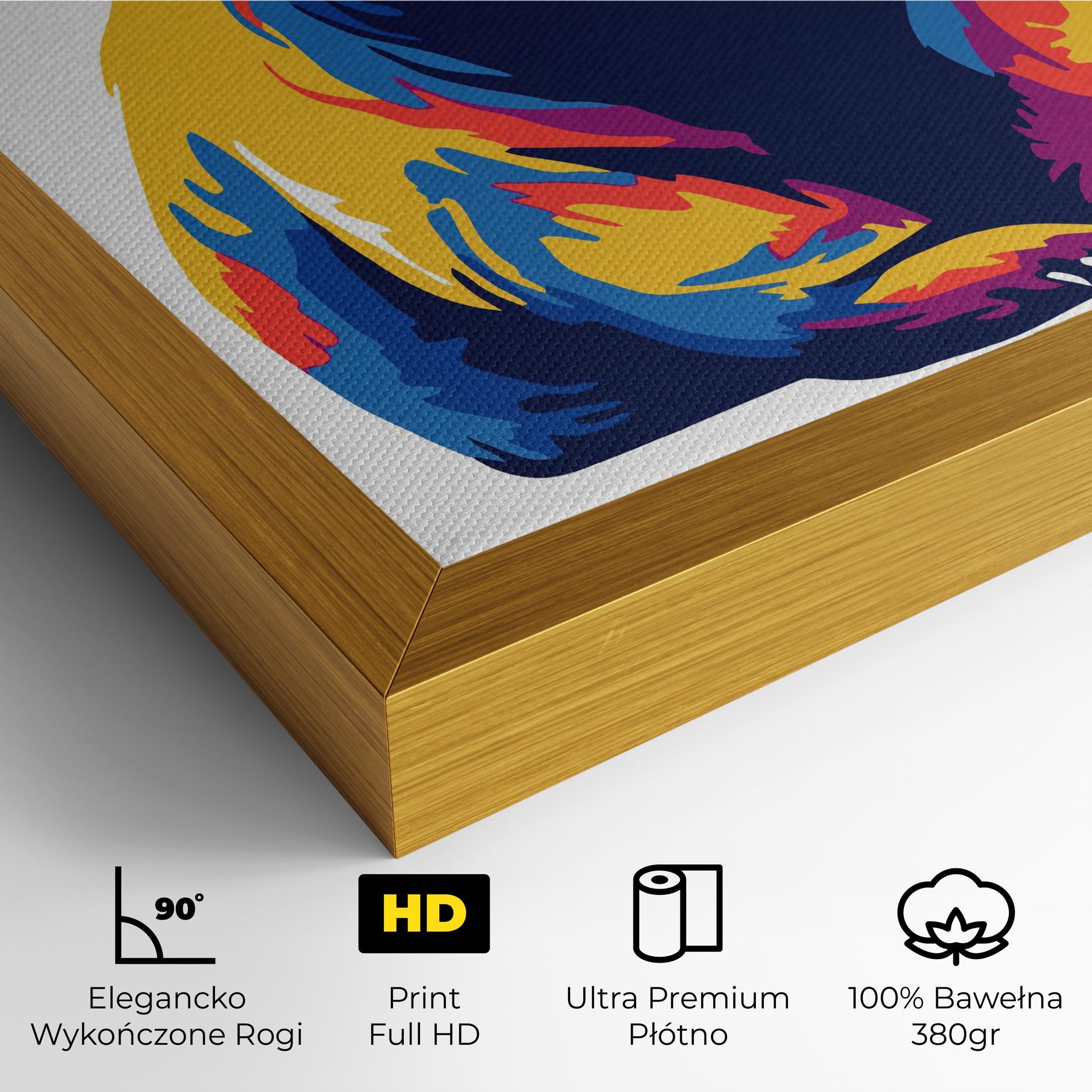 Obraz na Płótnie Cute Panda mockup 4