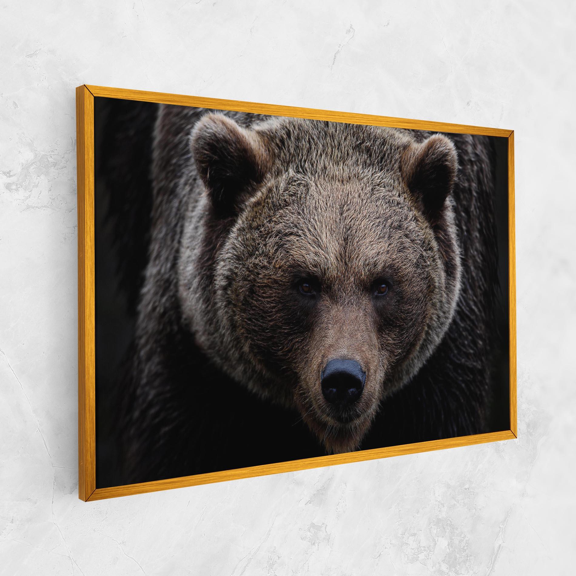 Obraz na Płótnie Brown Bear mockup 1