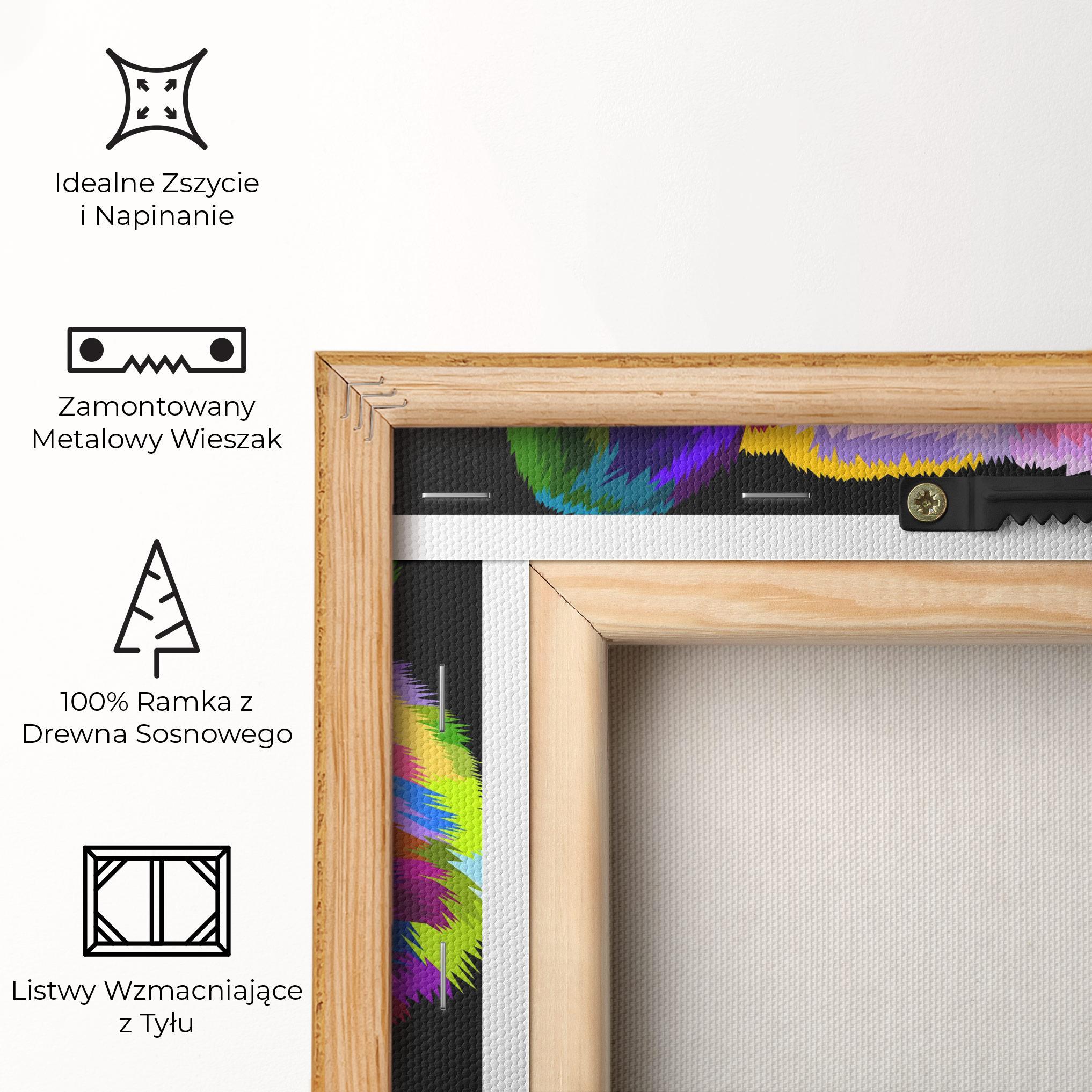 Obraz na Płótnie Bear Head Art mockup 5