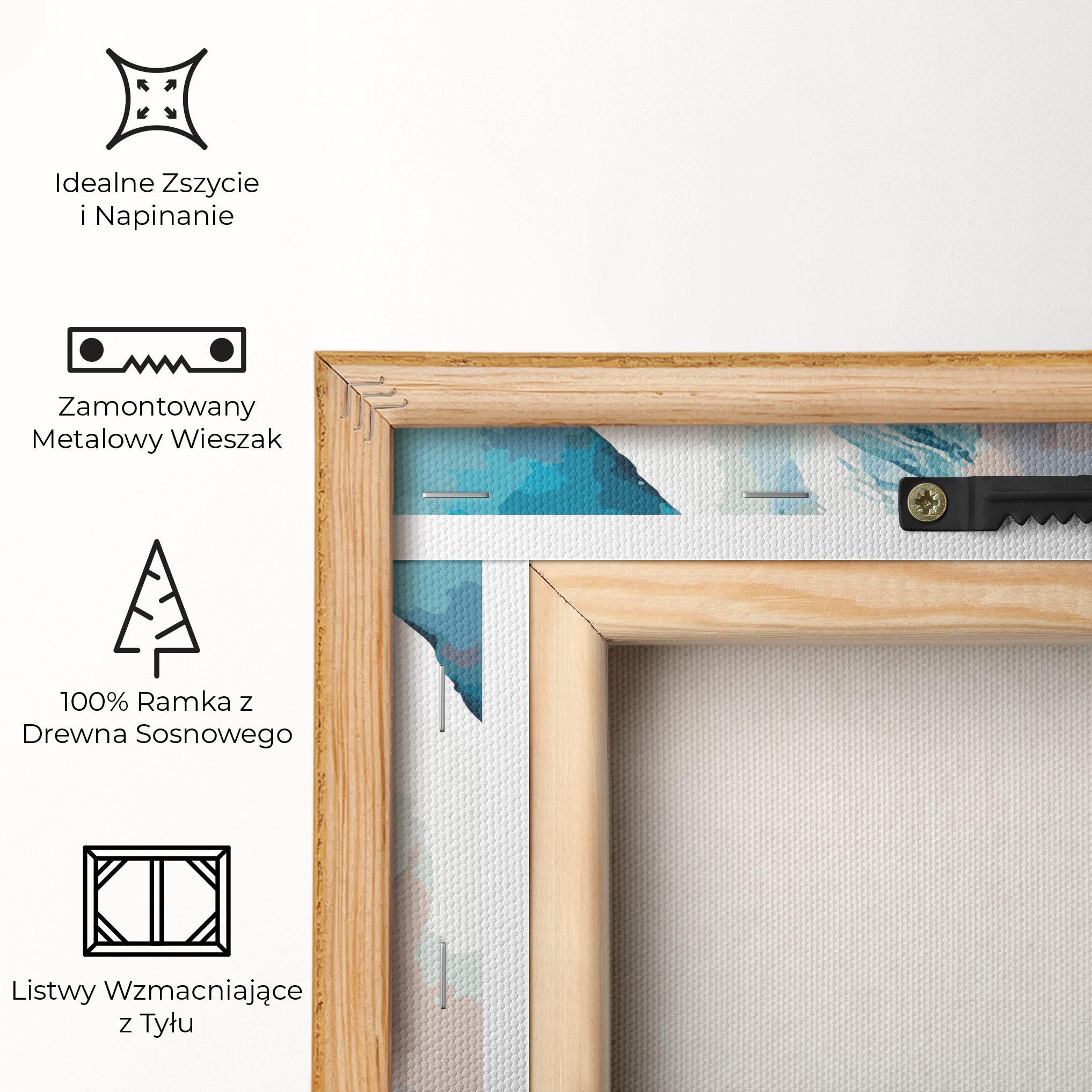 Obraz na Płótnie Beautiful Icebear mockup 5