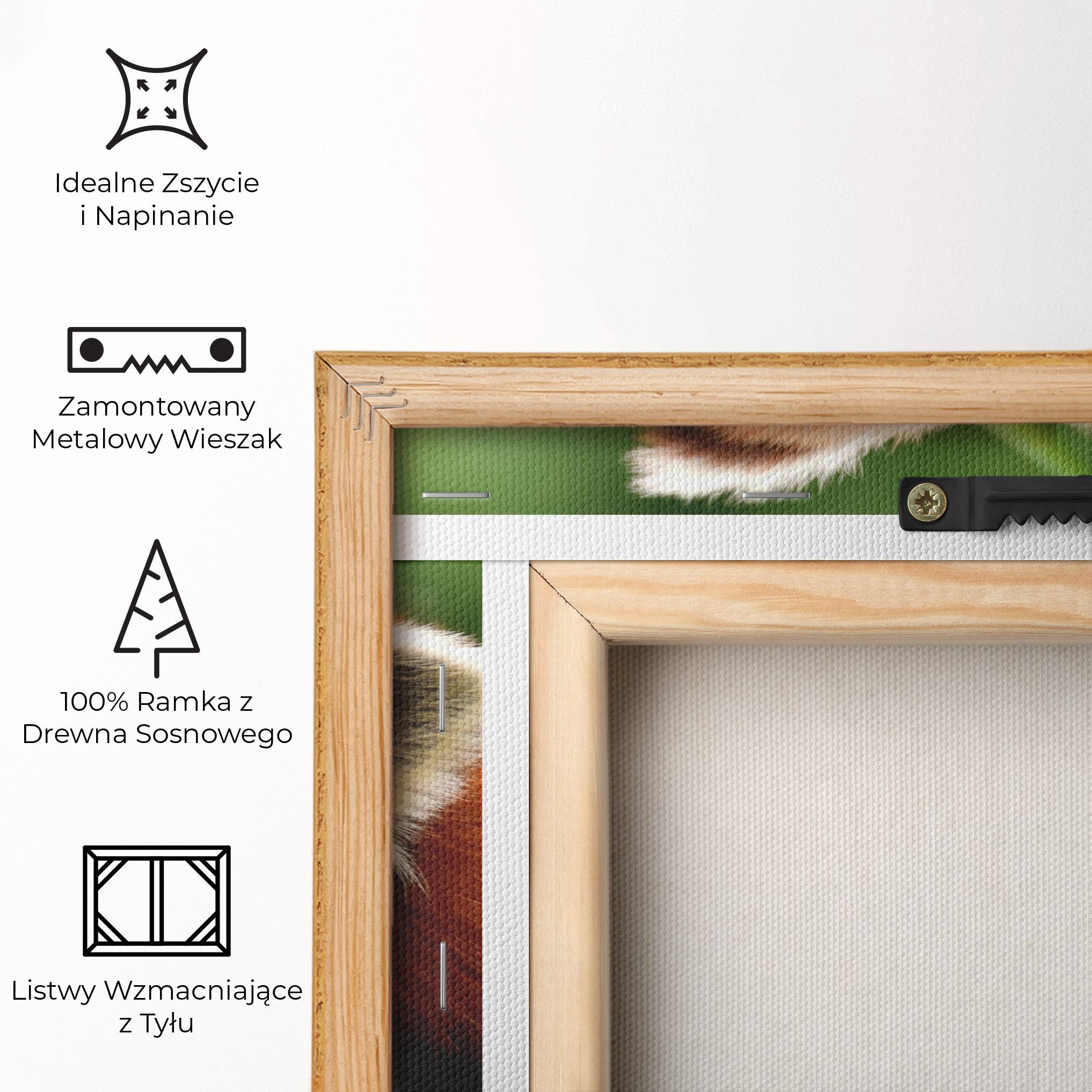 Obraz na Płótnie Cute Red Panda mockup 5