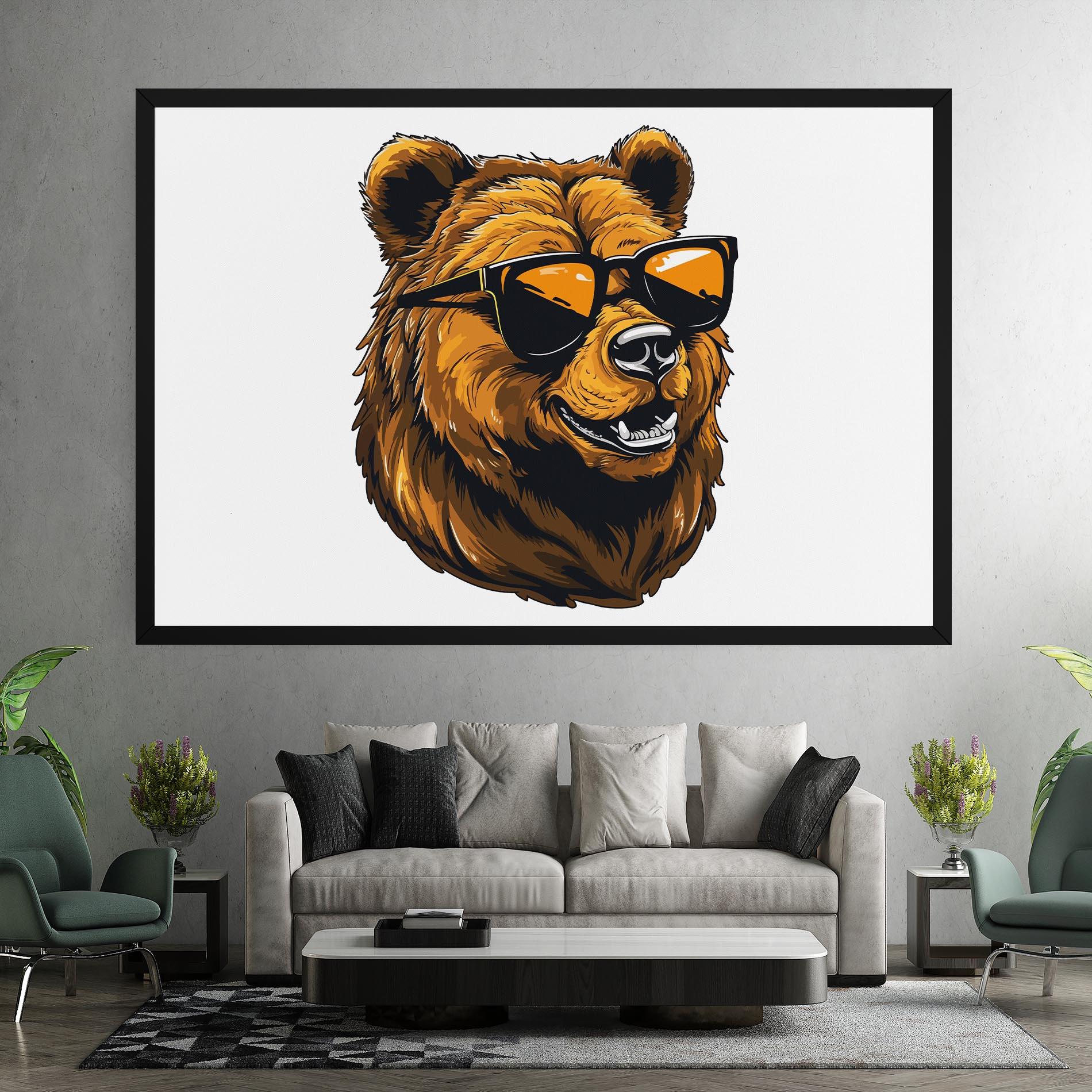 Obraz na Płótnie Cool Glasses mockup 7