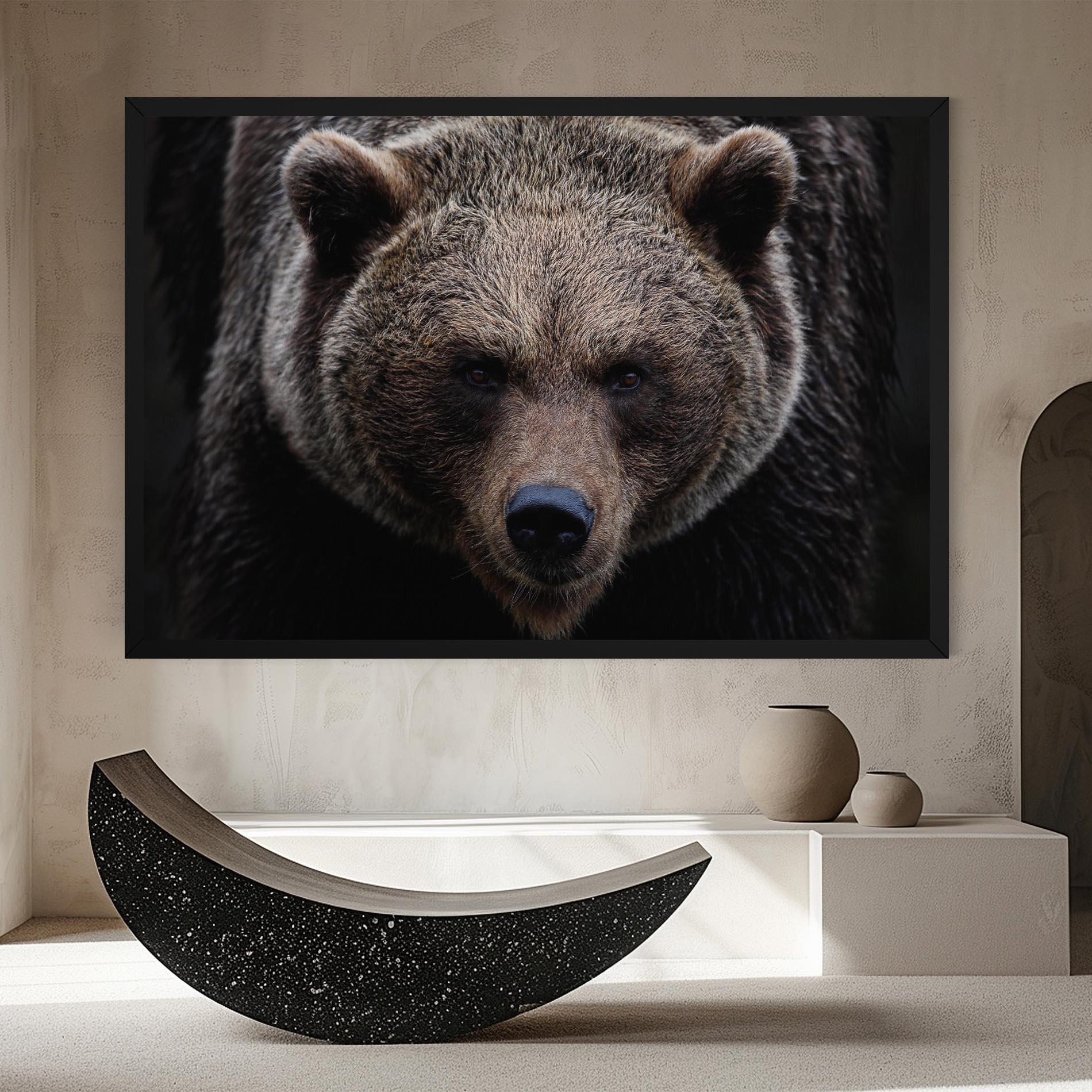 Obraz na Płótnie Brown Bear mockup 8