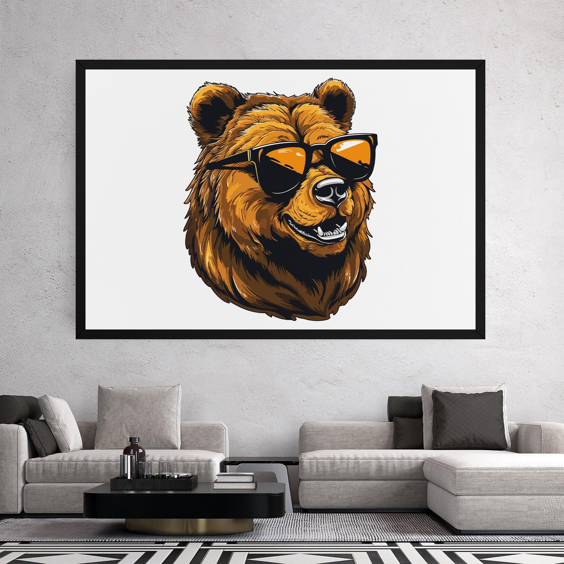 Obraz na Płótnie Cool Glasses mockup 2