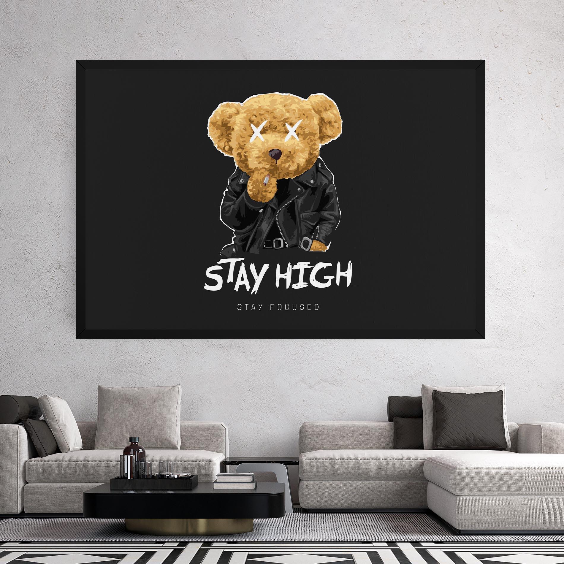 Obraz na Płótnie Stay Focused mockup 2