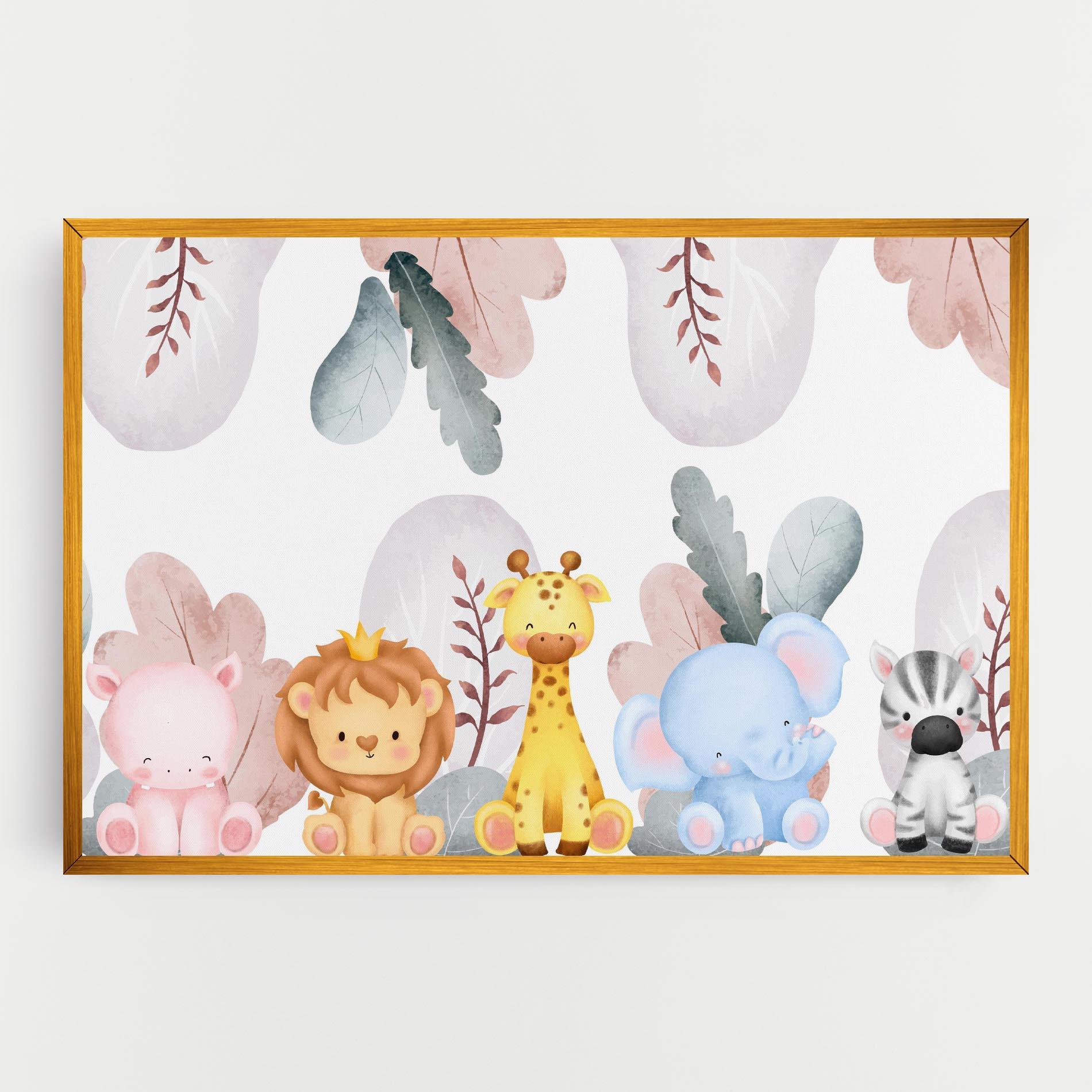 Obraz na Płótnie Baby Animals mockup 0