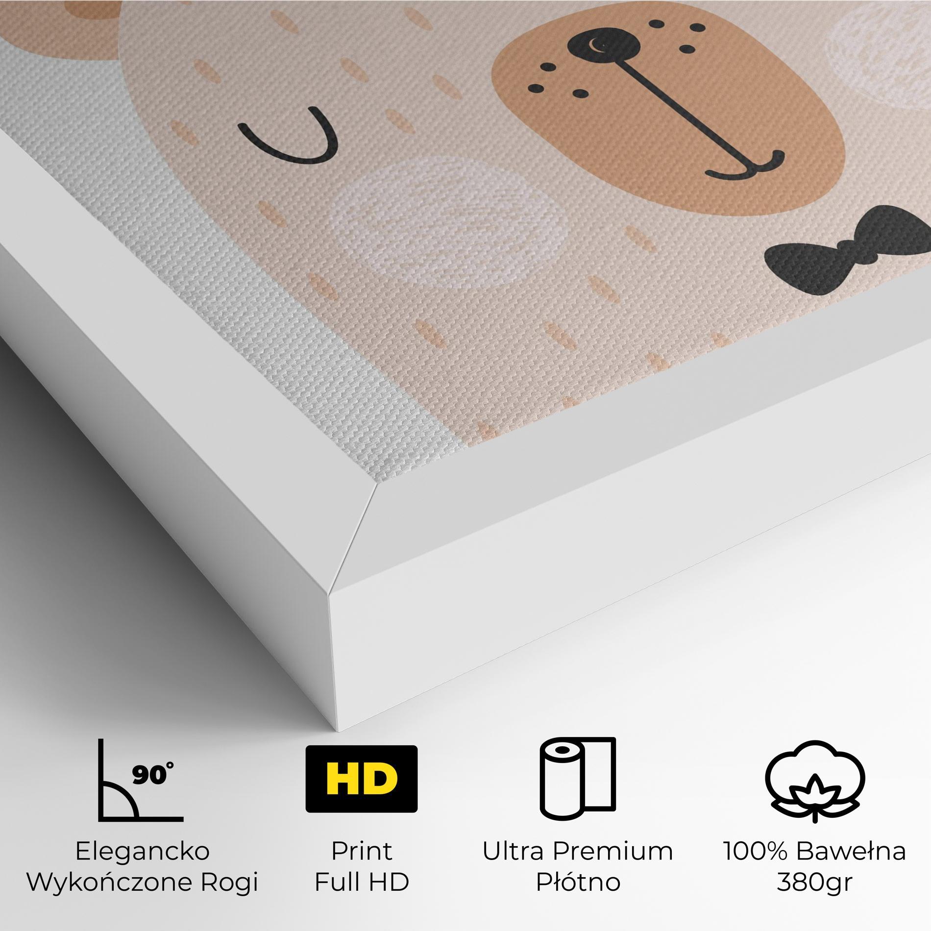 Obraz na Płótnie Bear Be Wild mockup 4