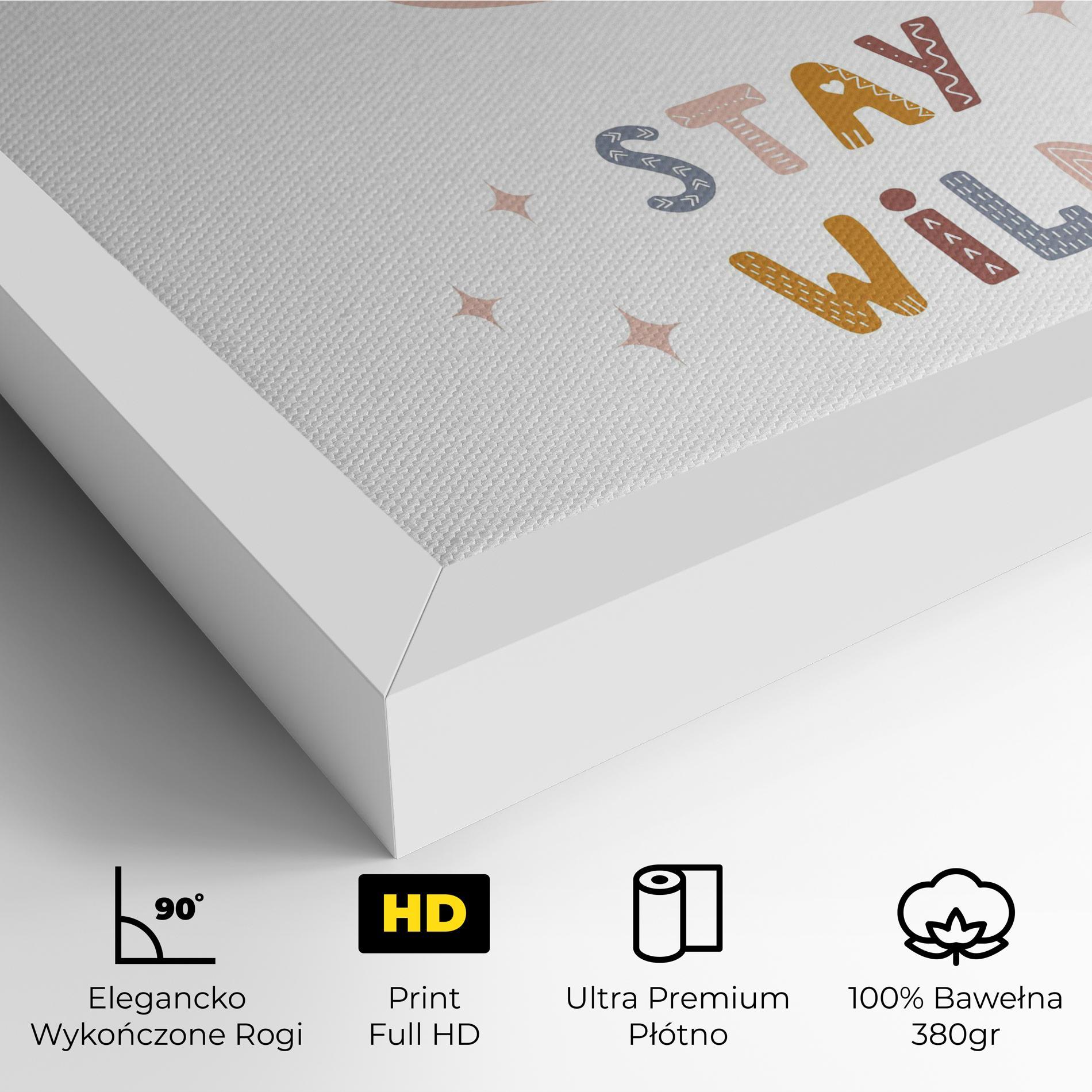 Obraz na Płótnie Brave Bear mockup 4