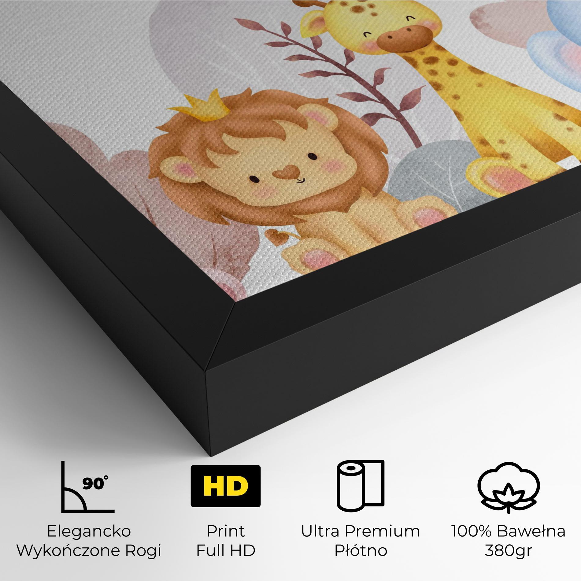 Obraz na Płótnie Baby Animals mockup 4