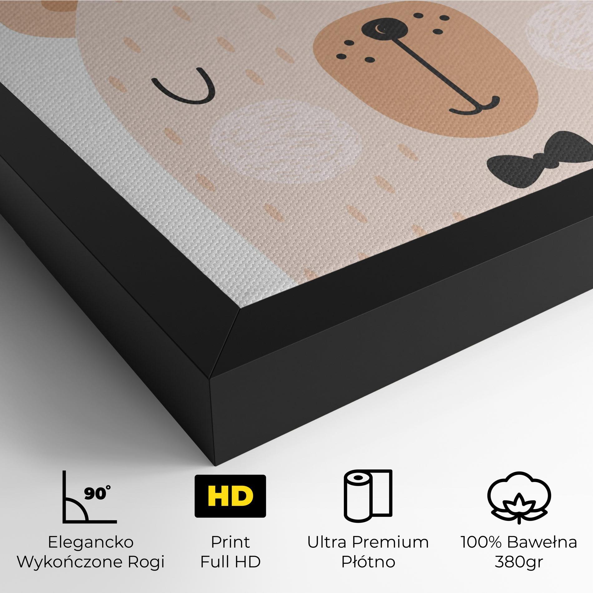 Obraz na Płótnie Bear Be Wild mockup 4