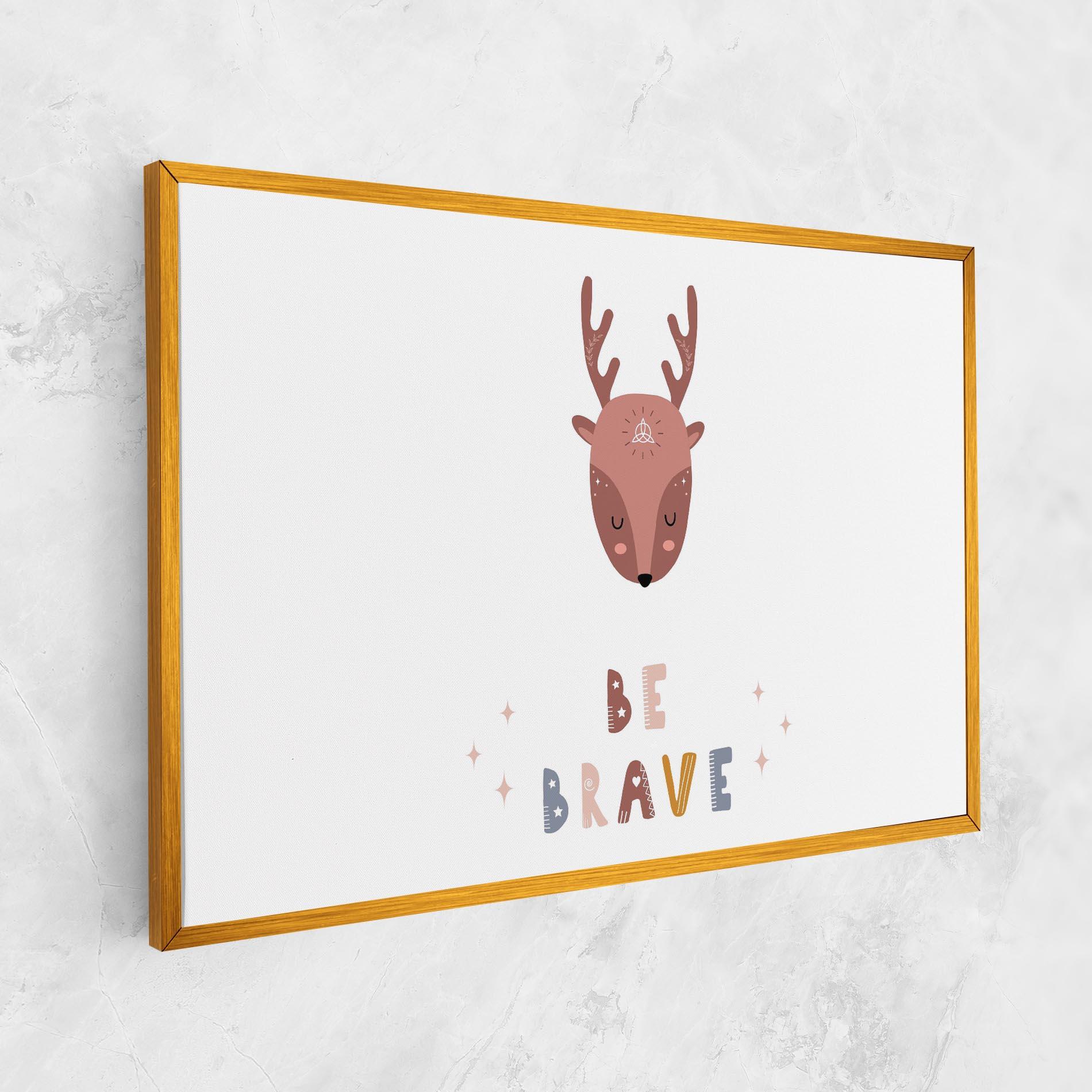 Obraz na Płótnie Brave Deer mockup 1
