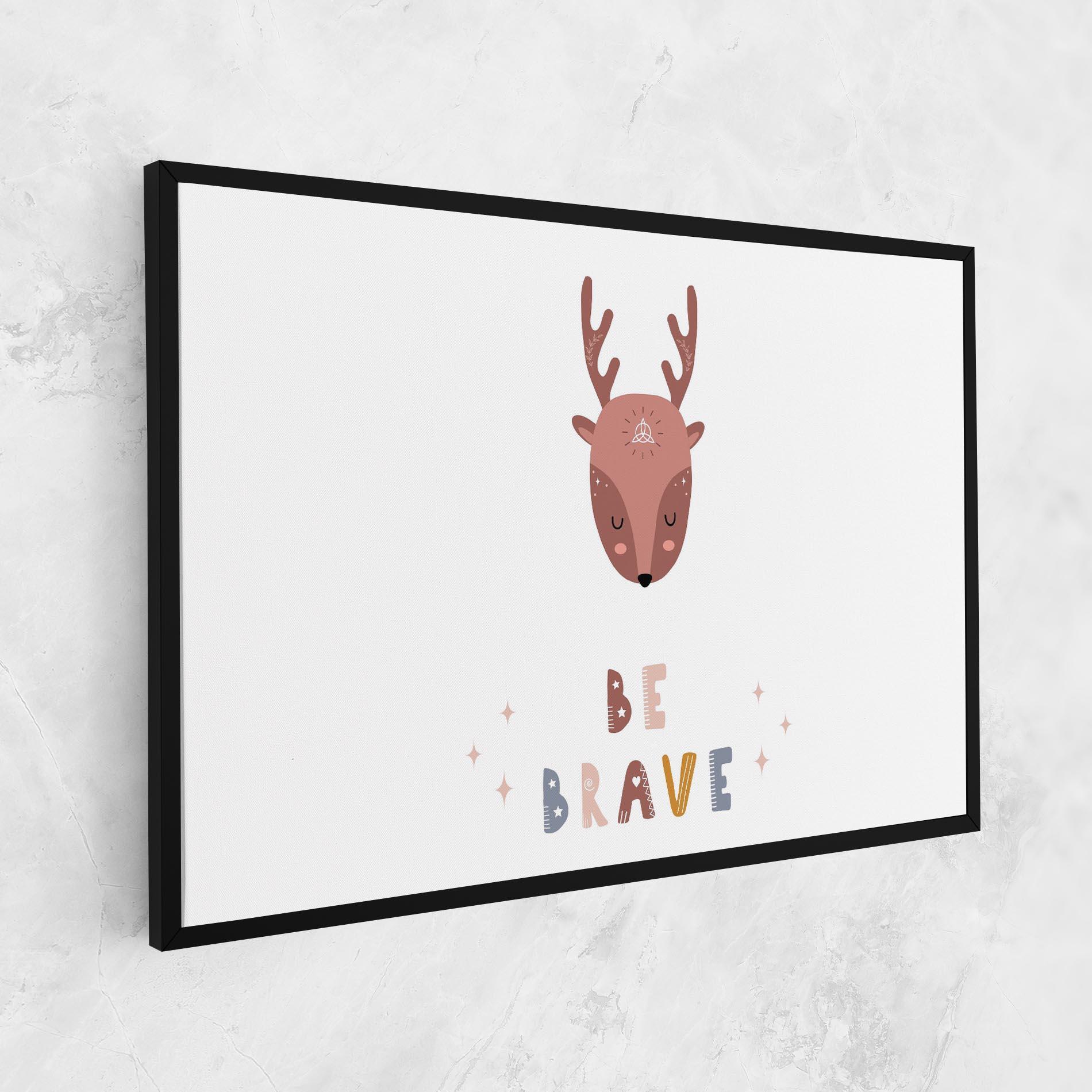 Obraz na Płótnie Brave Deer mockup 1