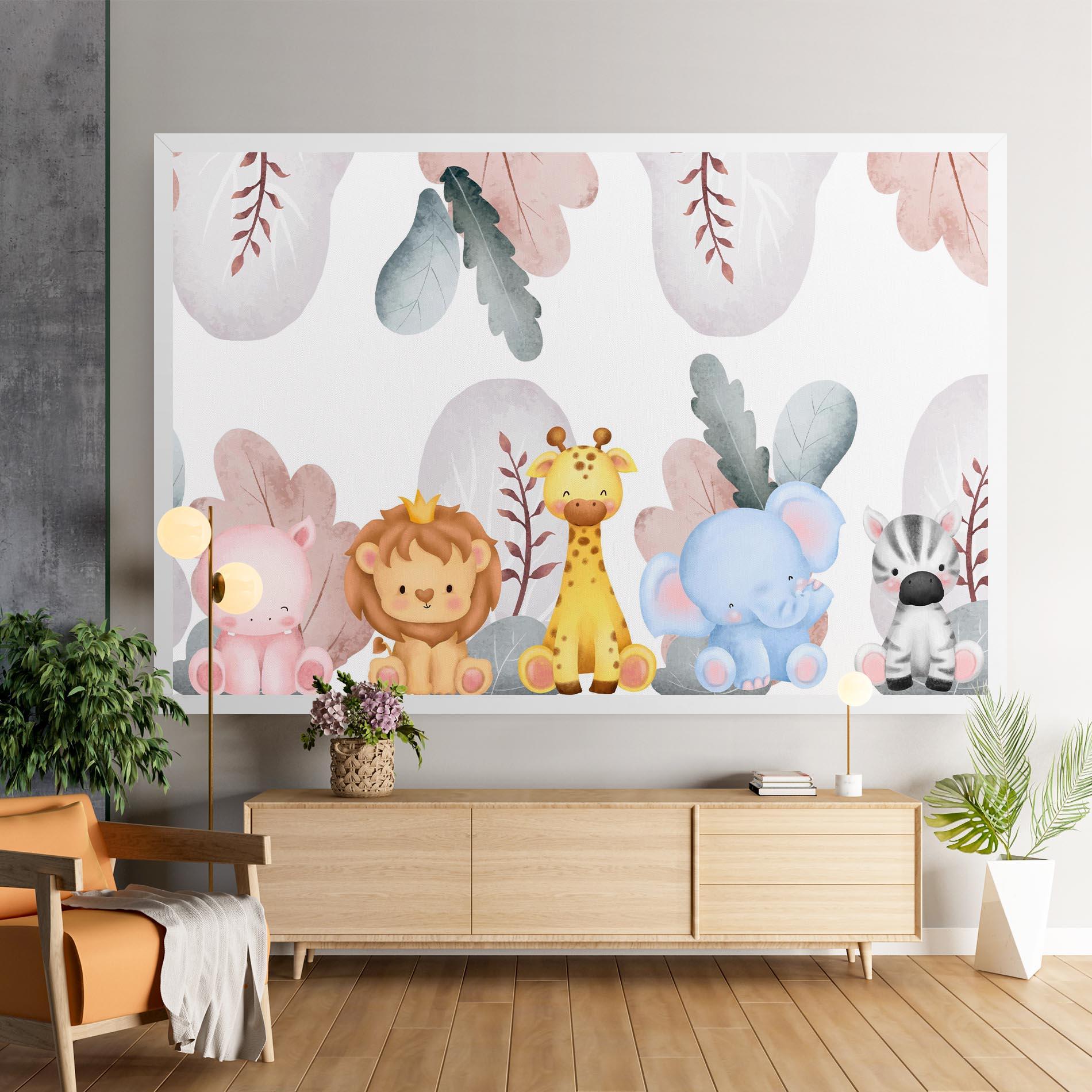 Obraz na Płótnie Baby Animals mockup 9