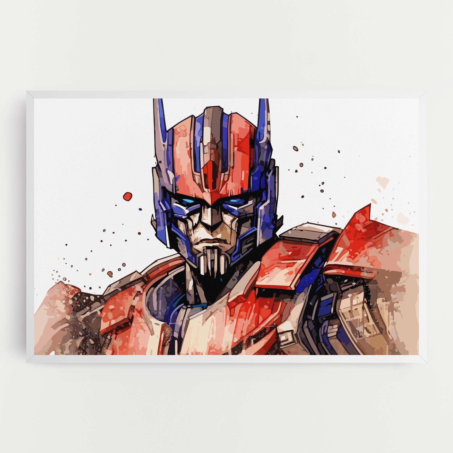 Obraz na Płótnie Optimus Prime mockup 0