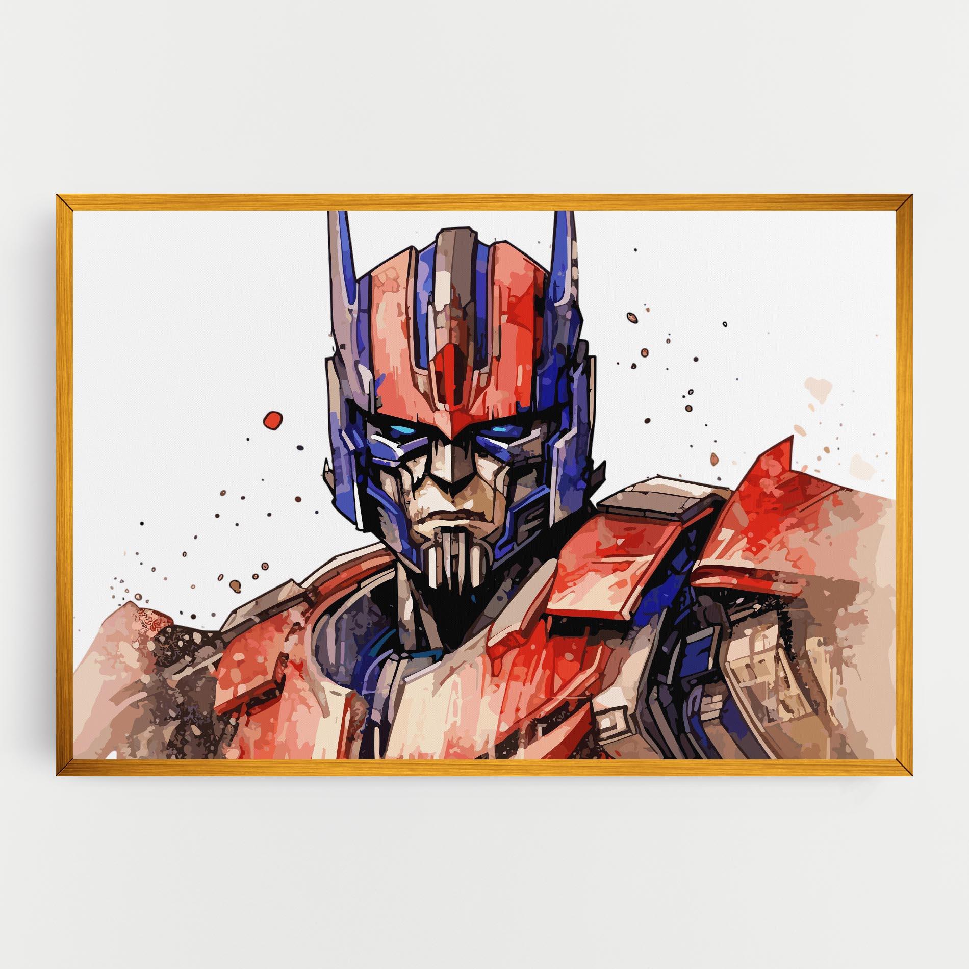 Obraz na Płótnie Optimus Prime mockup 0