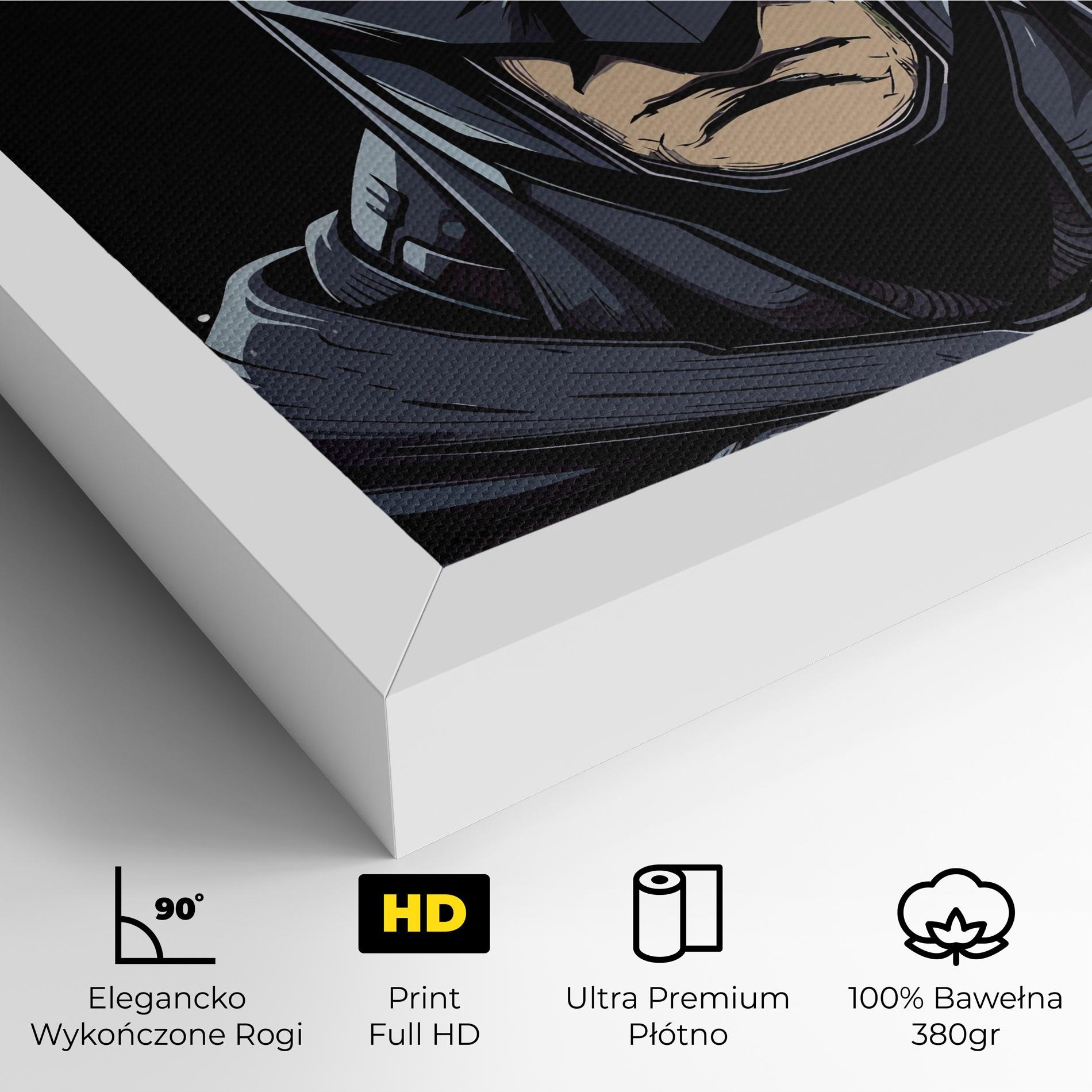 Obraz na Płótnie Batman Face mockup 4