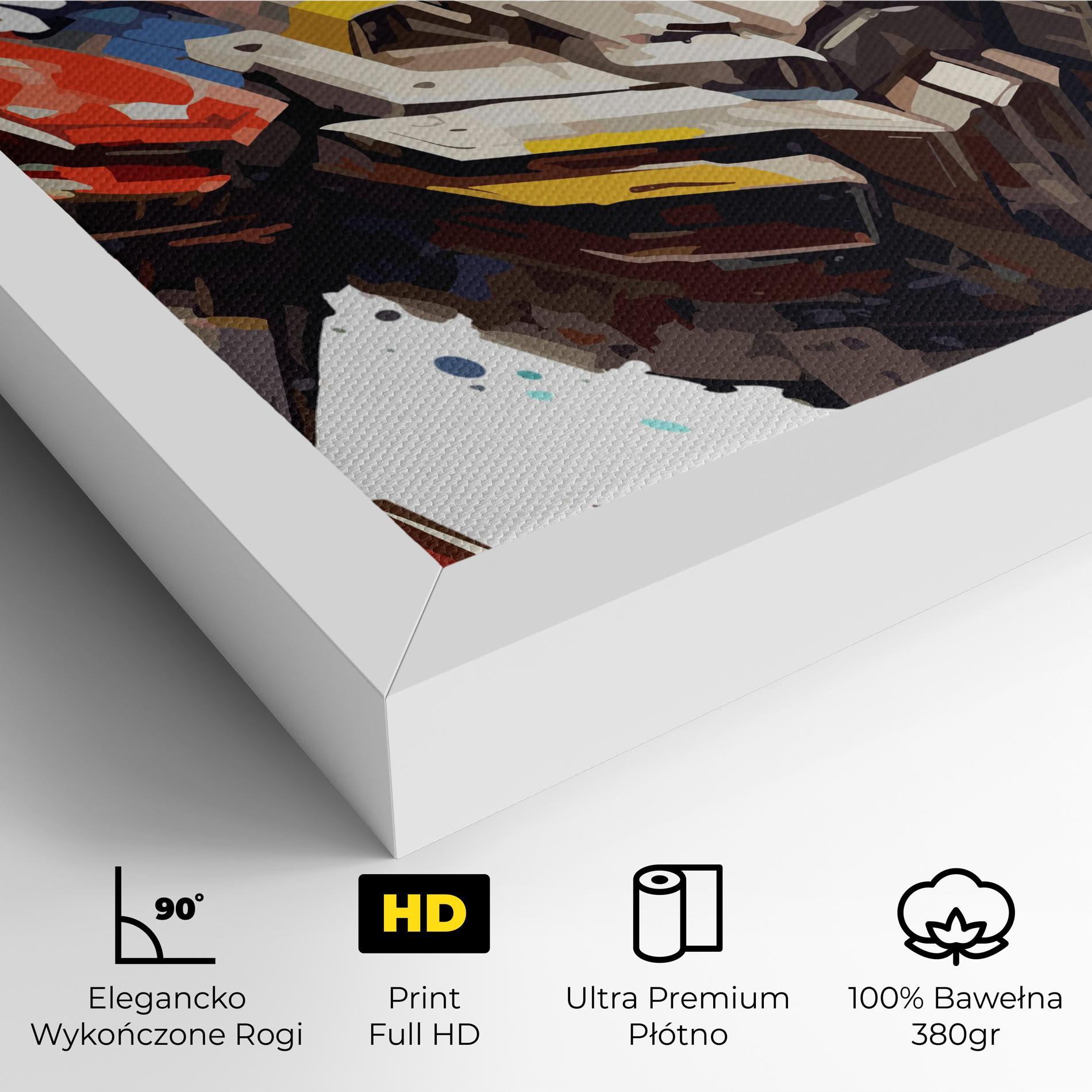 Obraz na Płótnie Transformers Splash mockup 4