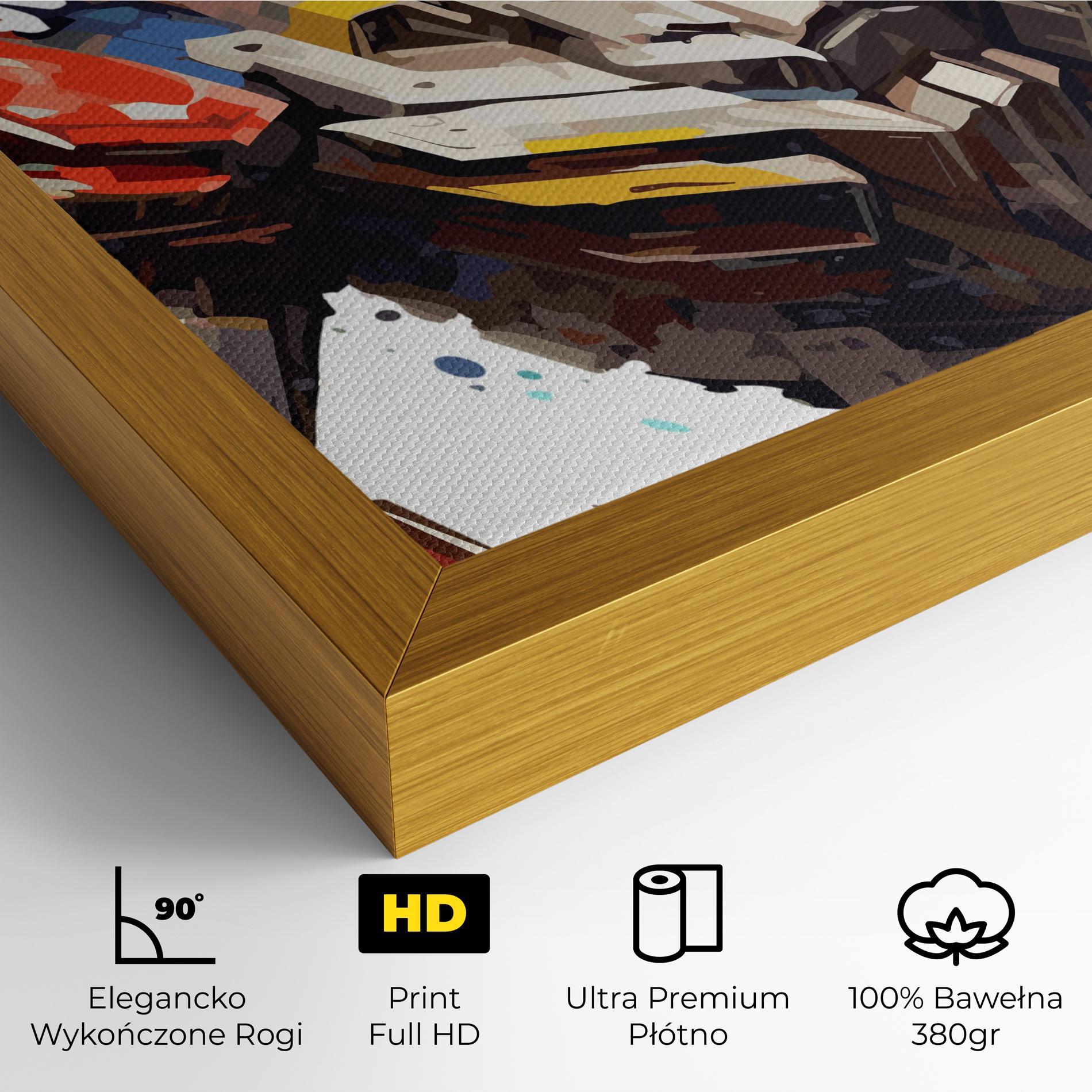 Obraz na Płótnie Transformers Splash mockup 4