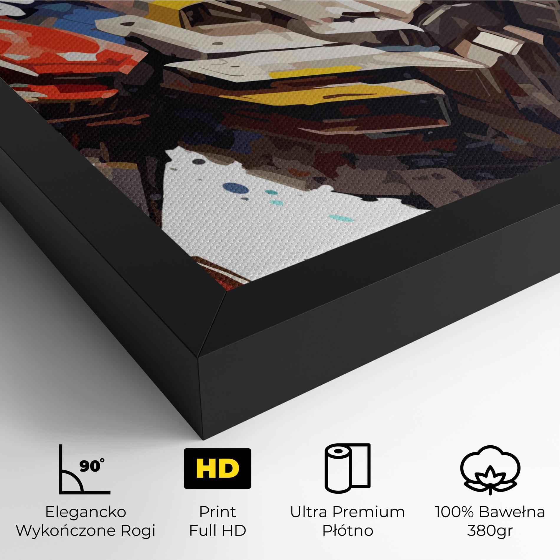 Obraz na Płótnie Transformers Splash mockup 4