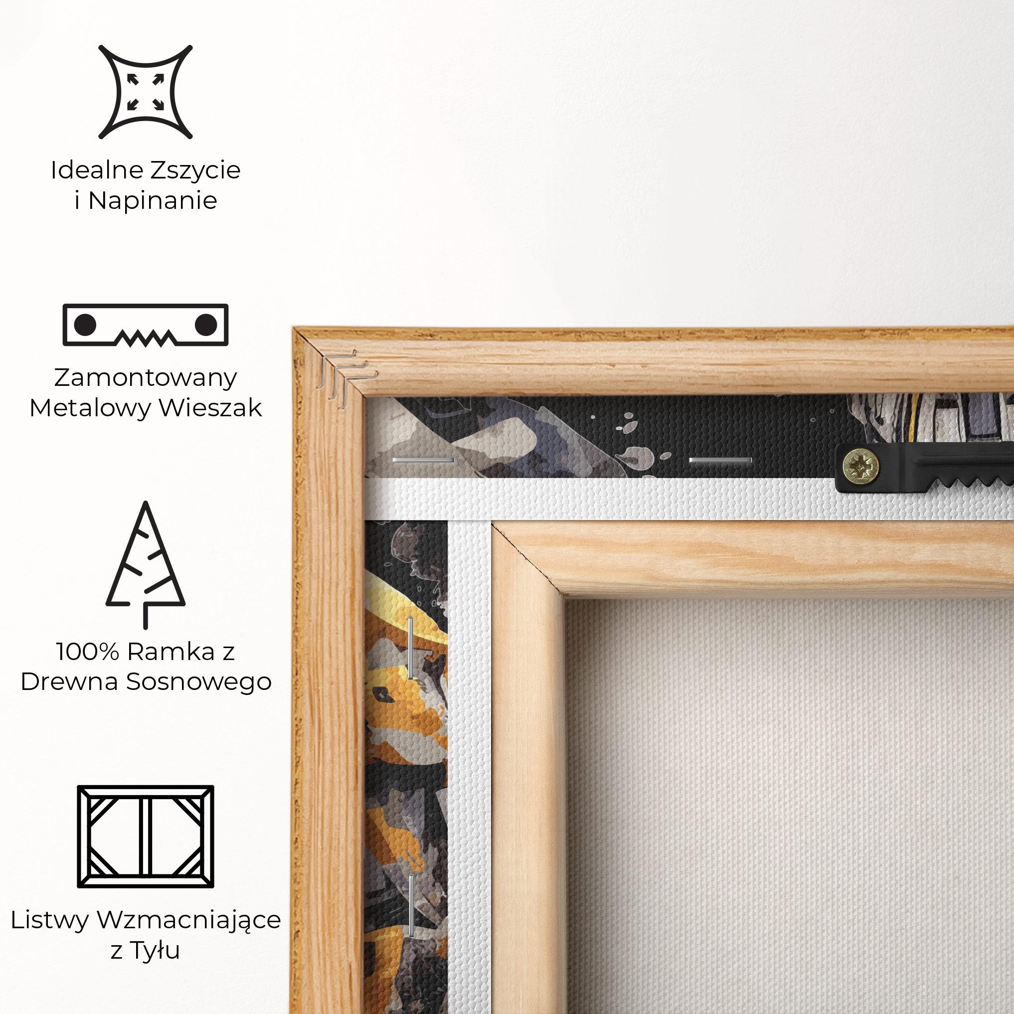 Obraz na Płótnie Grey Transformers mockup 5