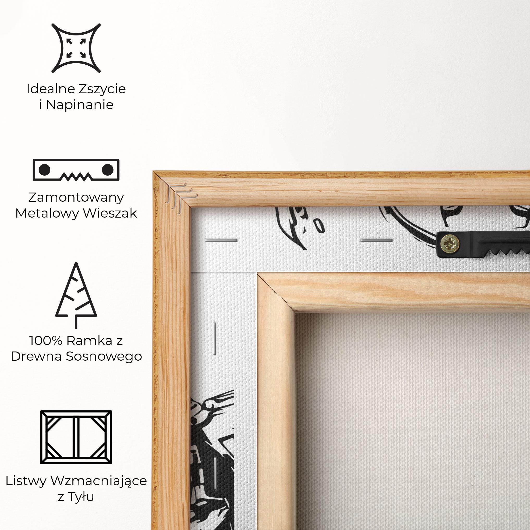 Obraz na Płótnie Military Robot mockup 5