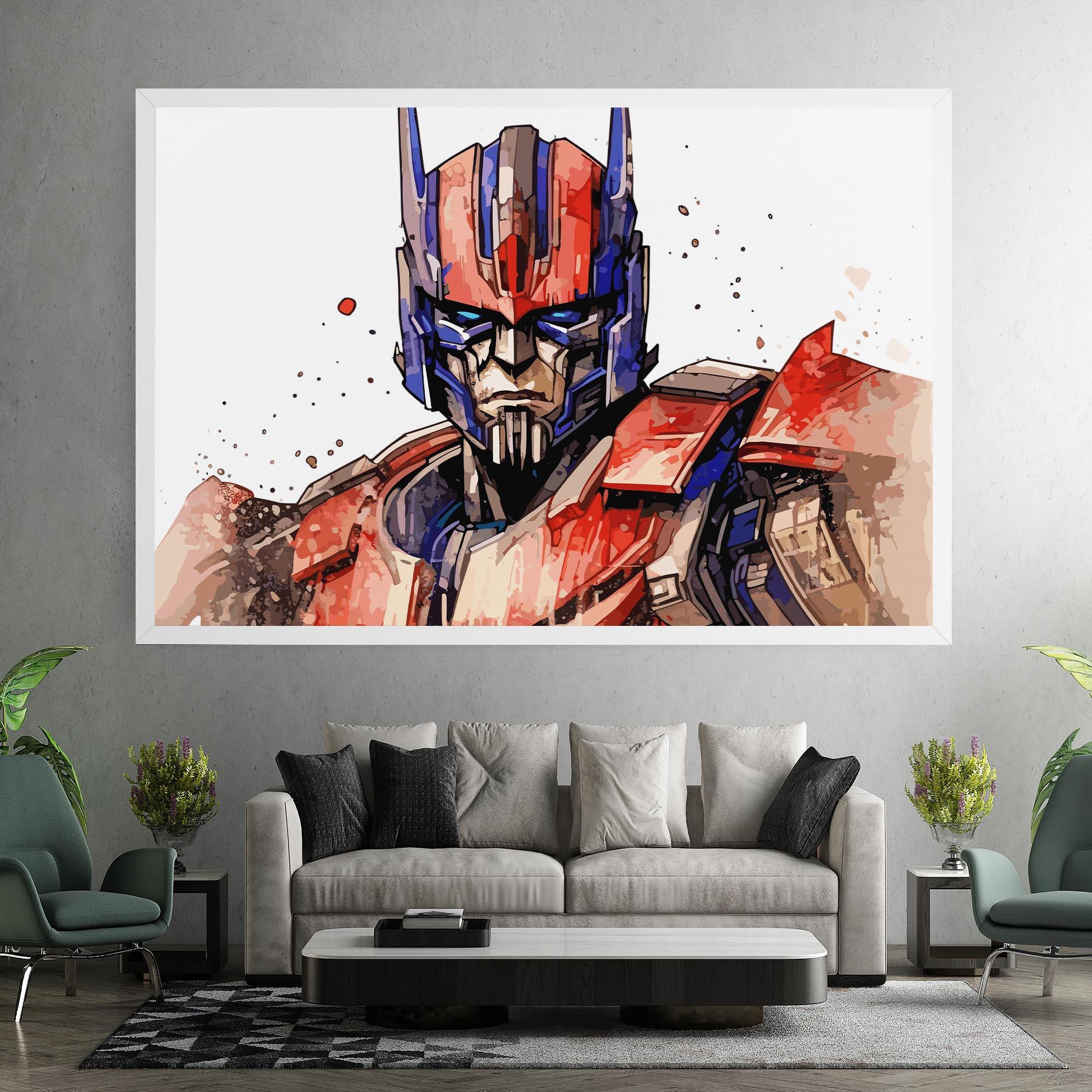 Obraz na Płótnie Optimus Prime mockup 7