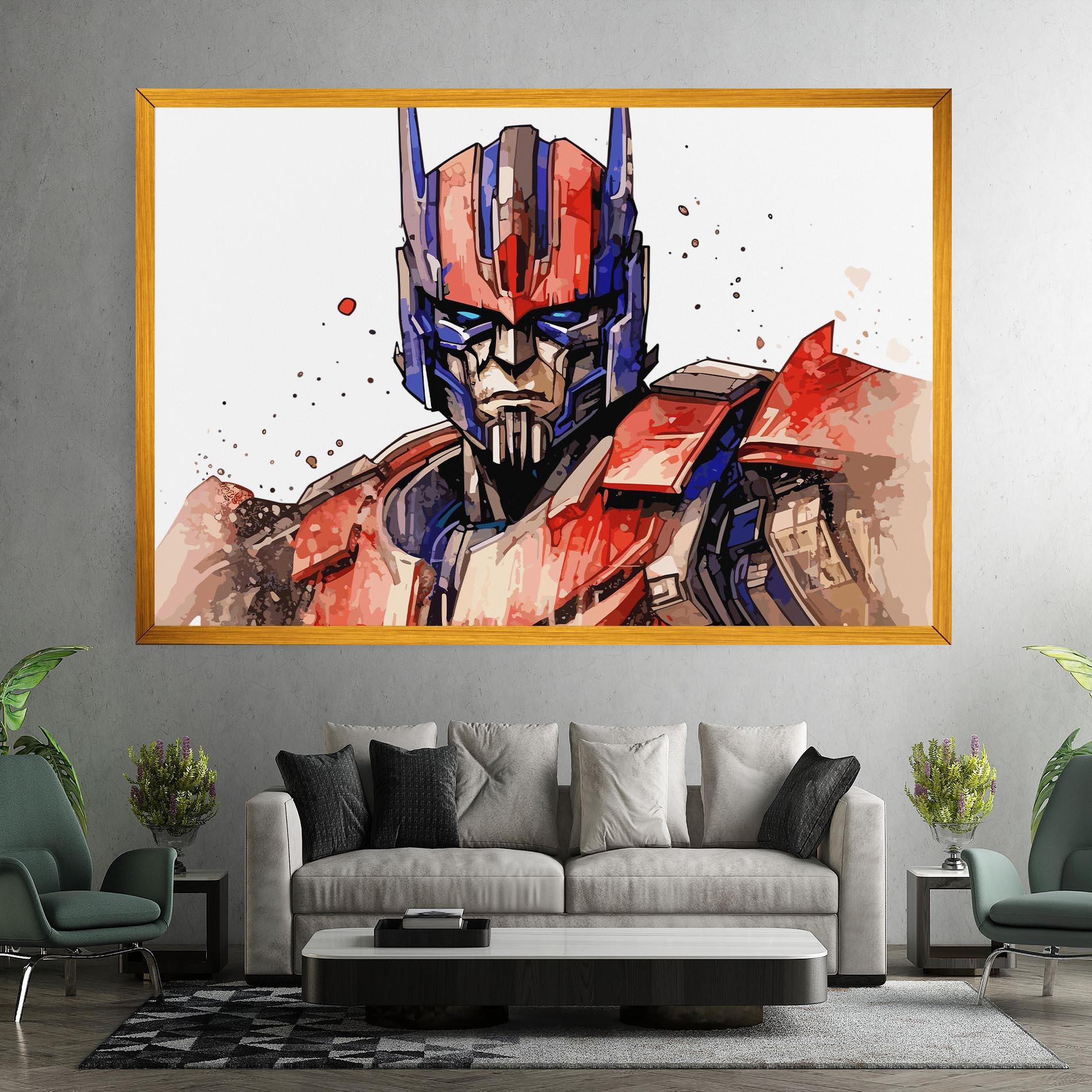 Obraz na Płótnie Optimus Prime mockup 7