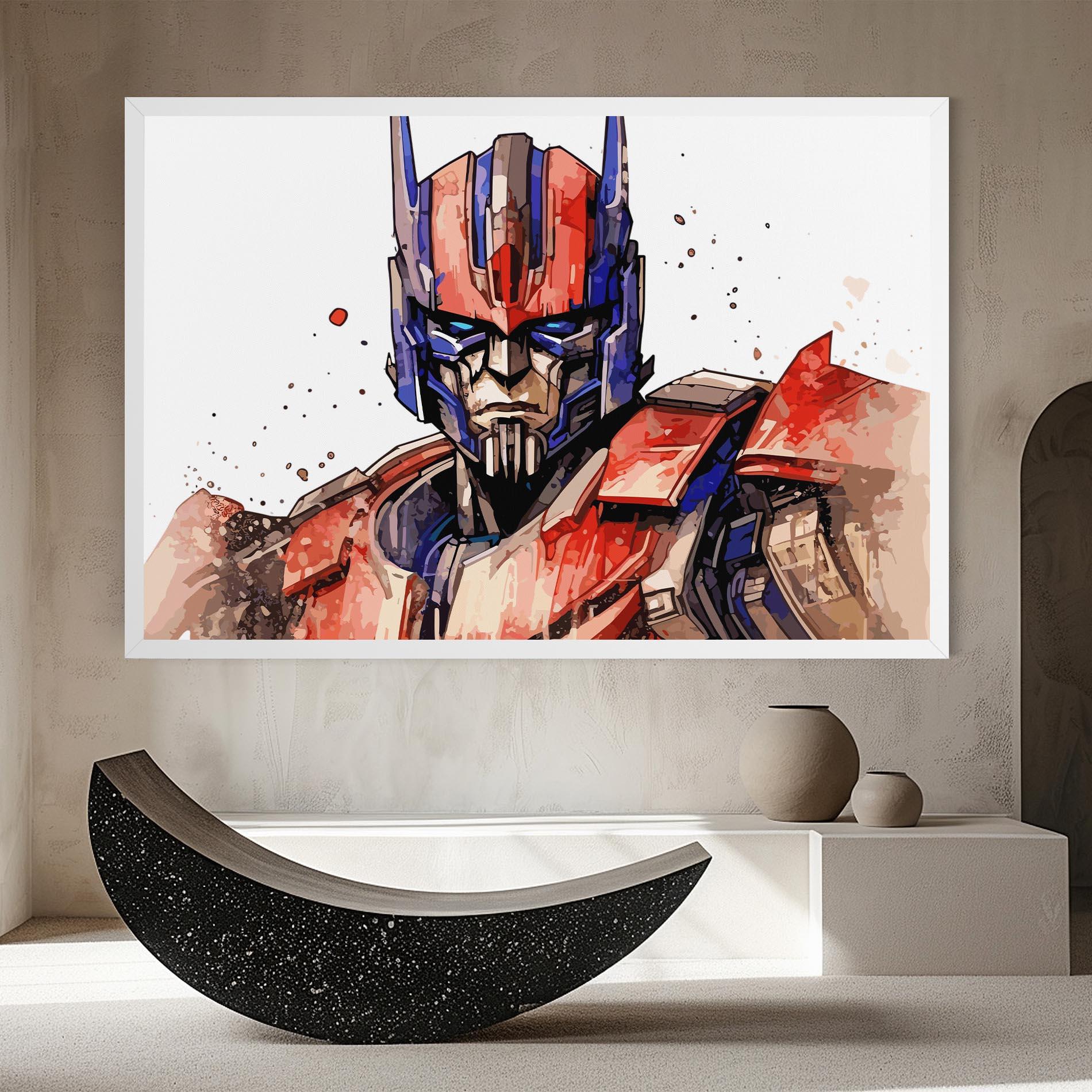 Obraz na Płótnie Optimus Prime mockup 8