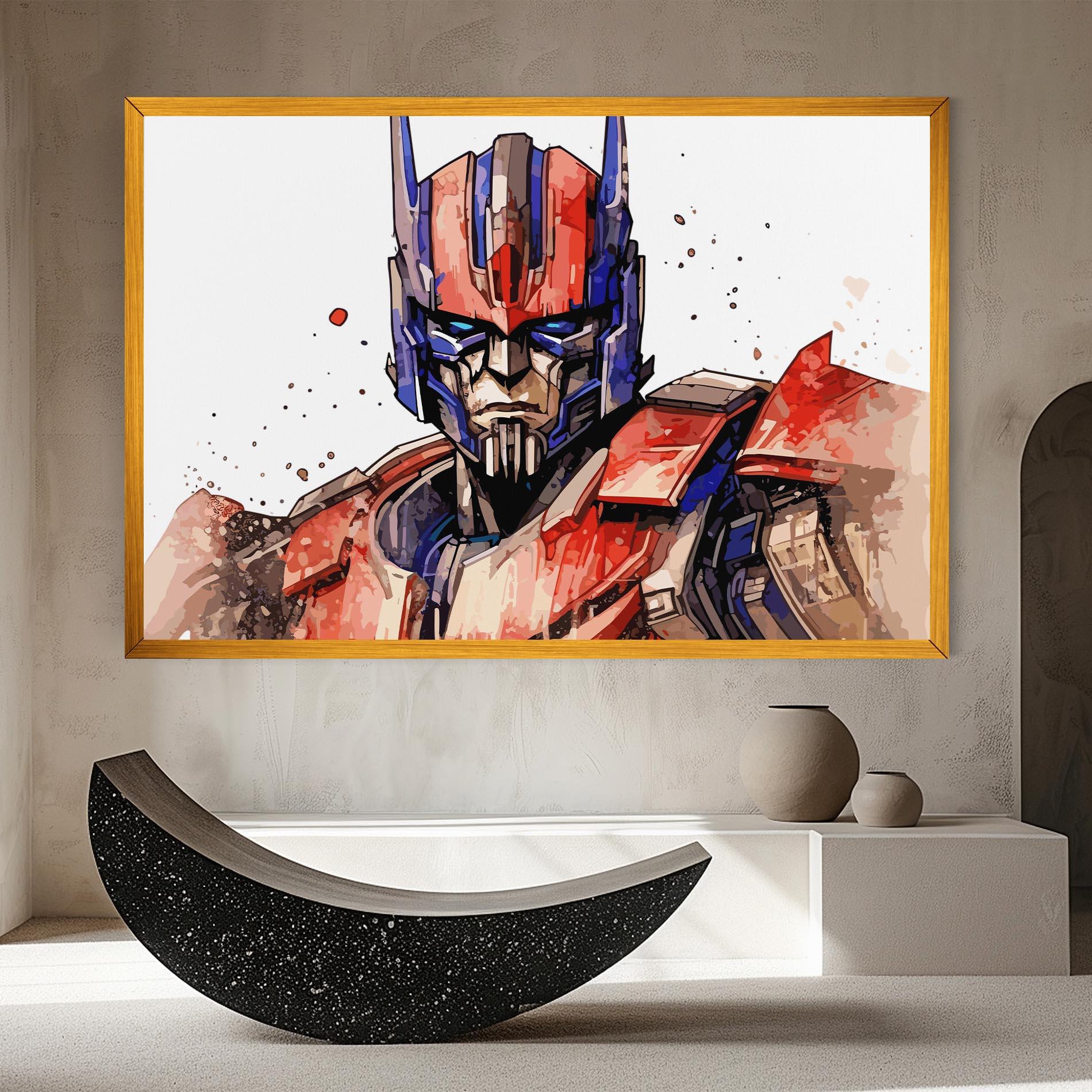 Obraz na Płótnie Optimus Prime mockup 8