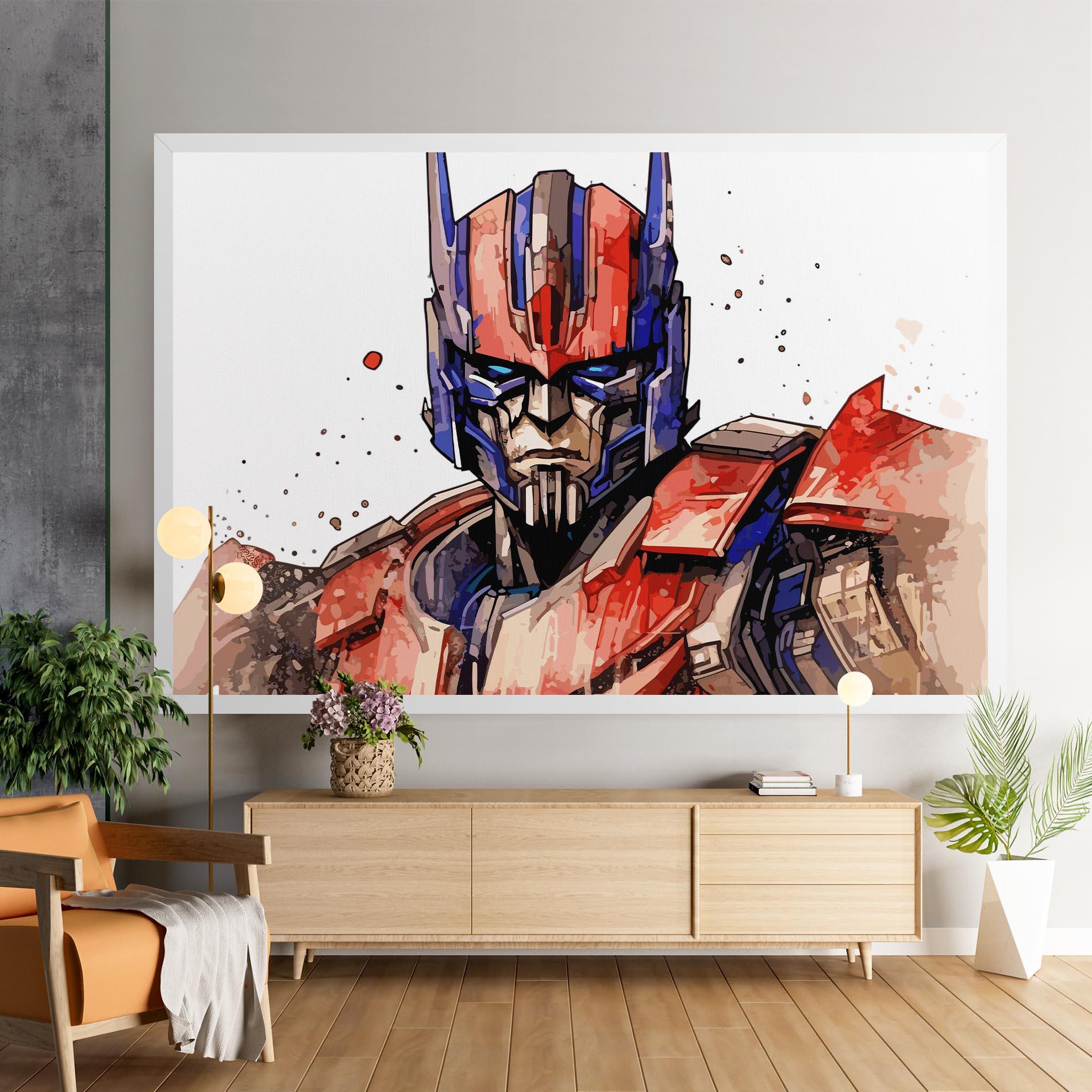 Obraz na Płótnie Optimus Prime mockup 9