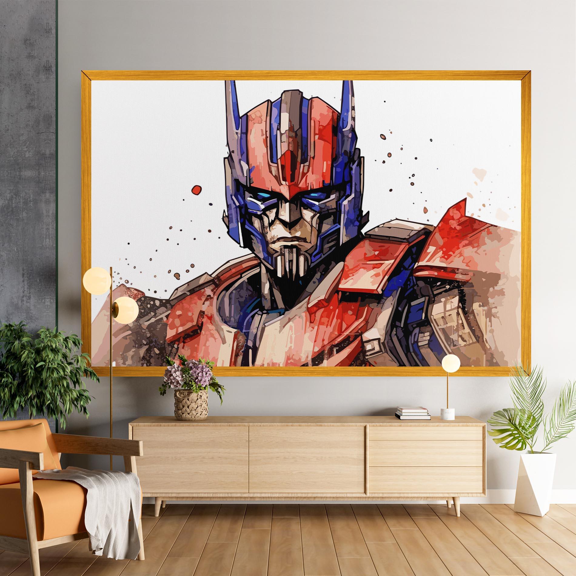 Obraz na Płótnie Optimus Prime mockup 9