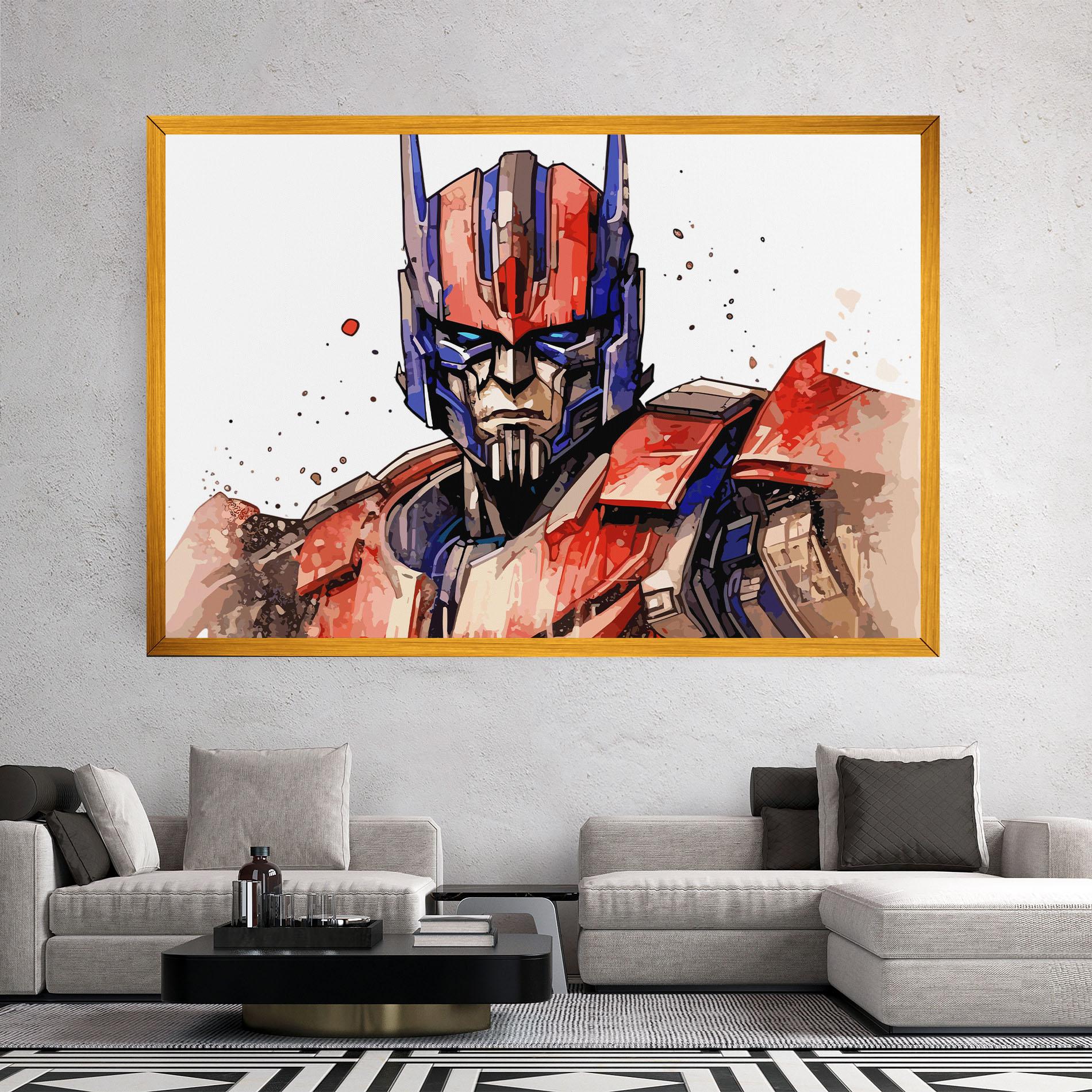 Obraz na Płótnie Optimus Prime mockup 2