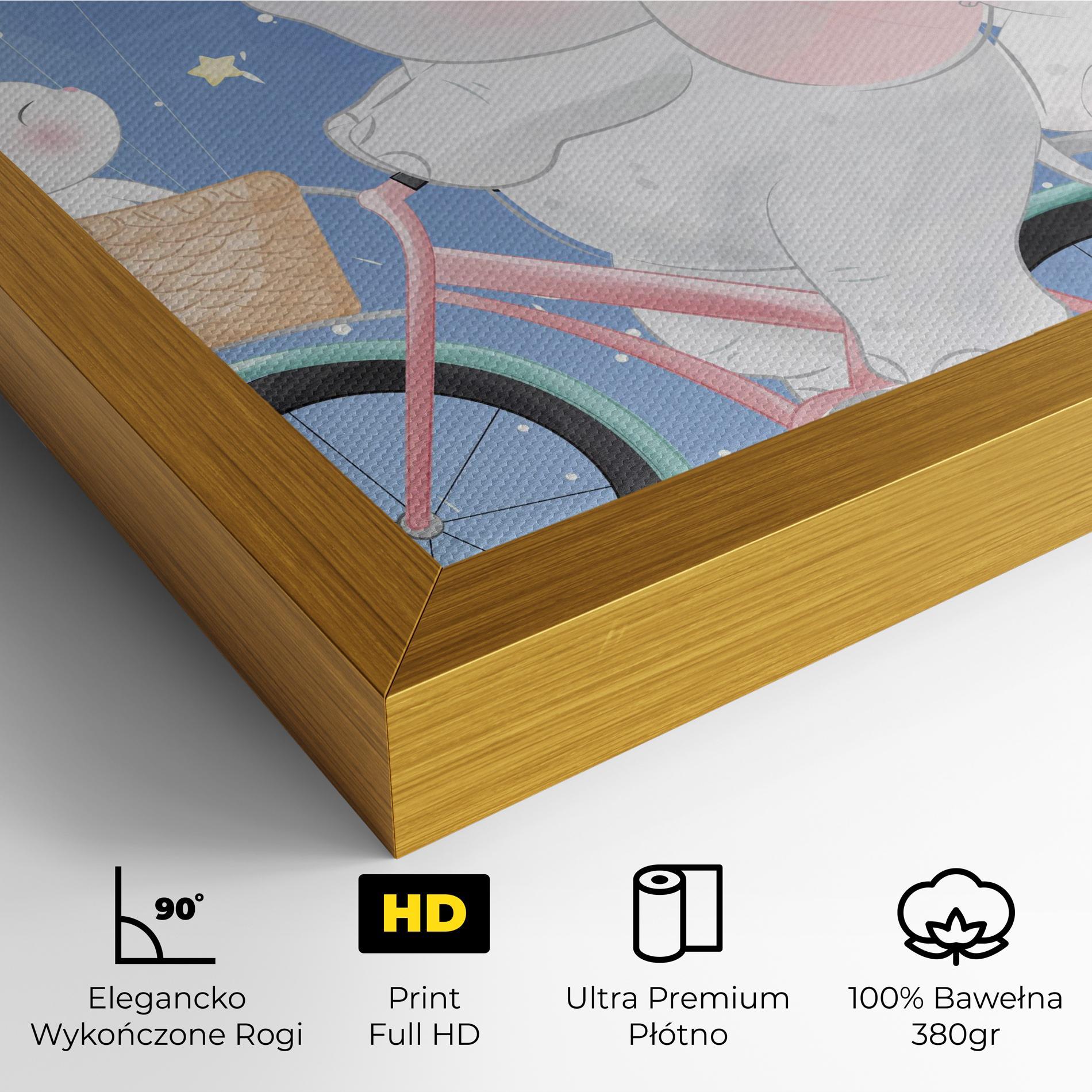 Obraz na Płótnie Bike Elephant mockup 4