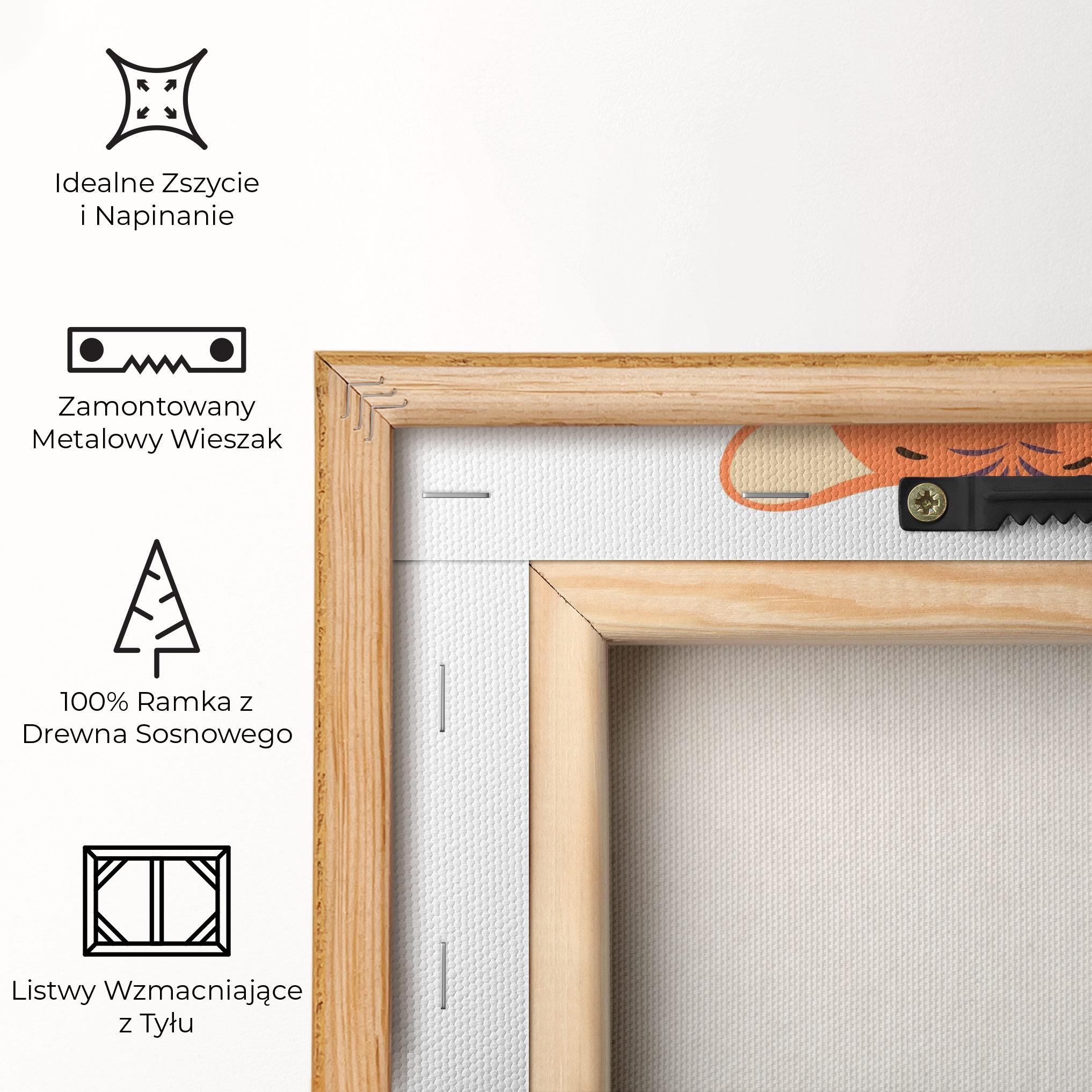 Obraz na Płótnie Tiger Thank U mockup 5