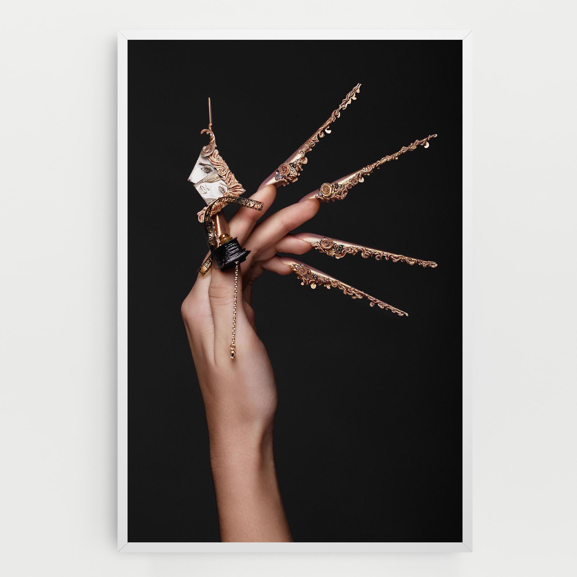 Obraz na Płótnie Creative Design Nails mockup 0