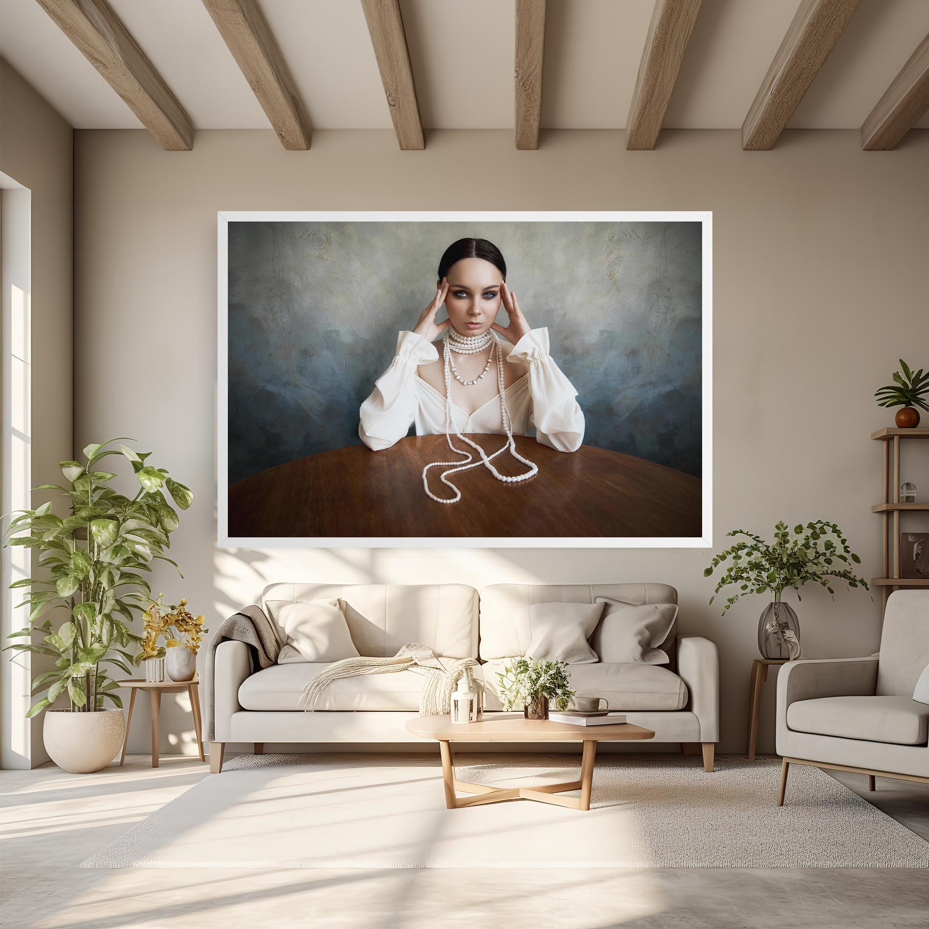 Obraz na Płótnie Boho Clothing Necklace mockup 6