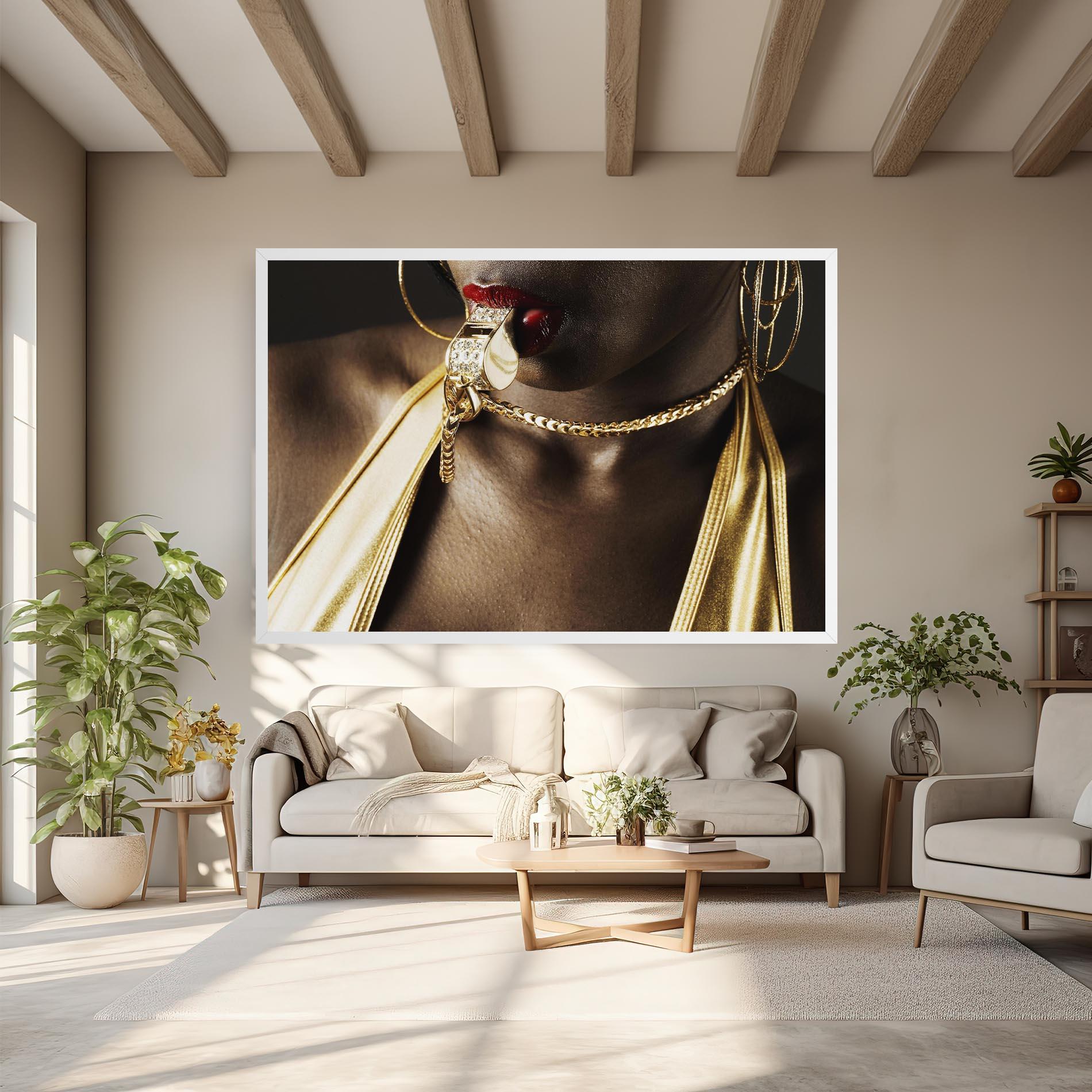 Obraz na Płótnie Golden Whistle mockup 6