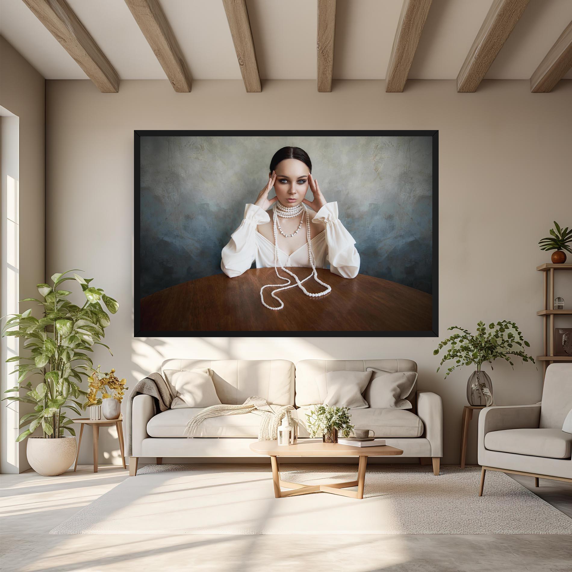 Obraz na Płótnie Boho Clothing Necklace mockup 6