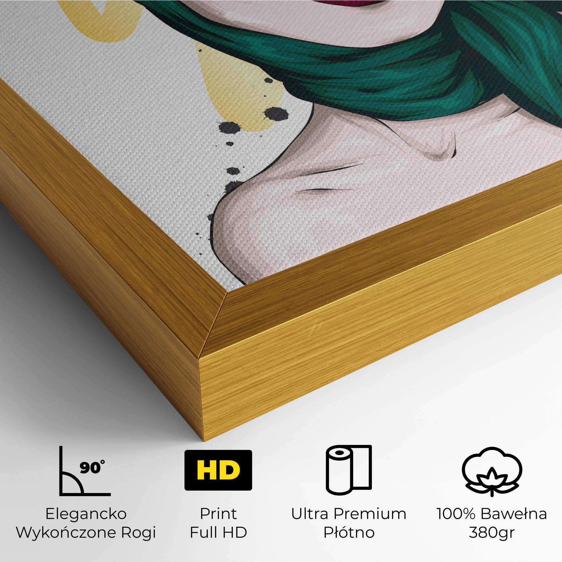 Obraz na Płótnie Diva Crown mockup 4